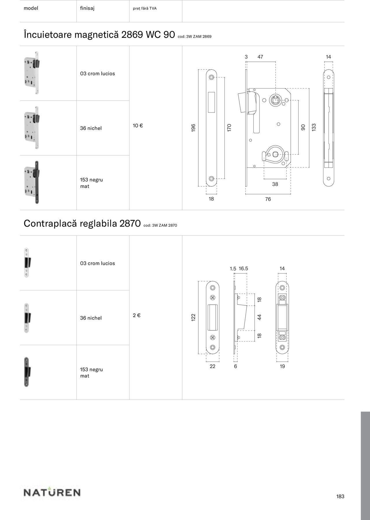 proges - Proges catalog - Mânere Naturen 2023 de joi 24.08.2023 - page: 185