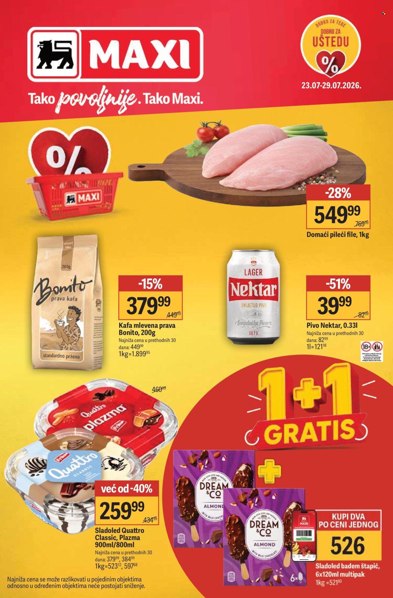 maxi - Maxi katalog - 23.07.-29.07.2026 - page: 1