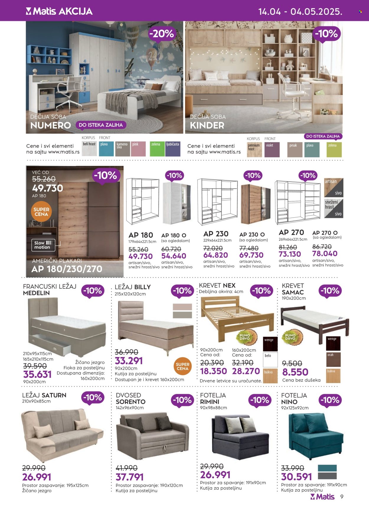 matis - Matis katalog - 14.04.-04.05.2025 - page: 9