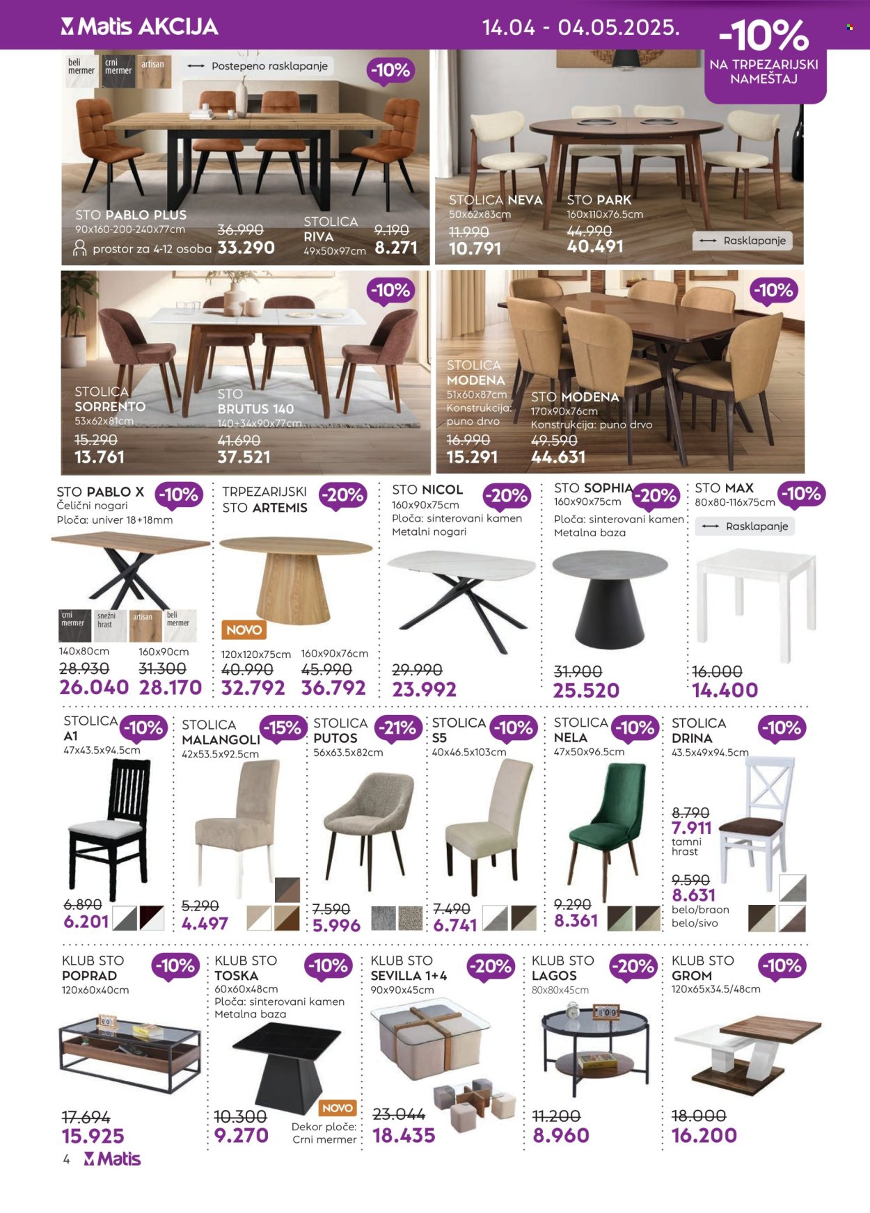 matis - Matis katalog - 14.04.-04.05.2025 - page: 4