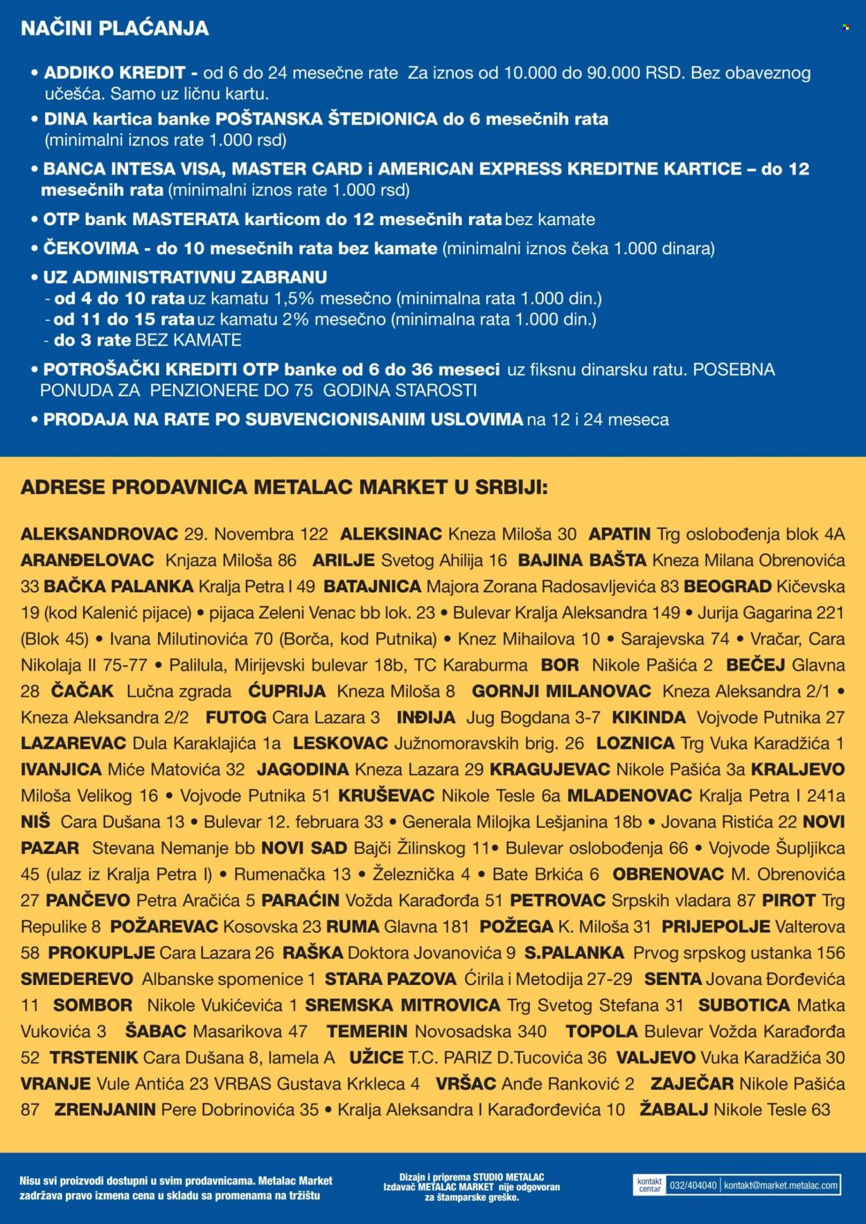 metalac-market - Metalac Market katalog - 01.05.-31.05.2024 - strana 1 - page: 18