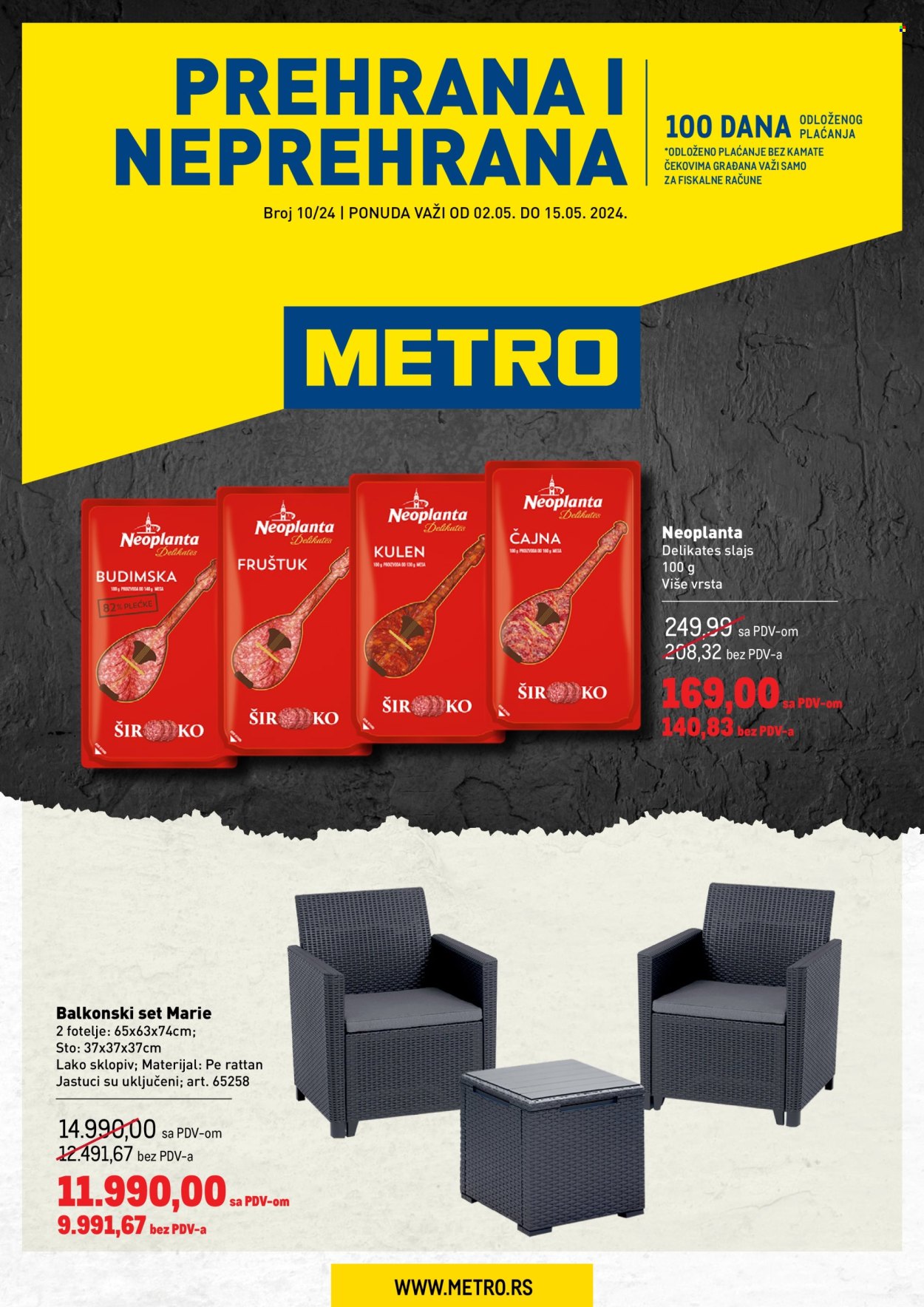 metro - Metro katalog - 02.05.-15.05.2024 - strana 1