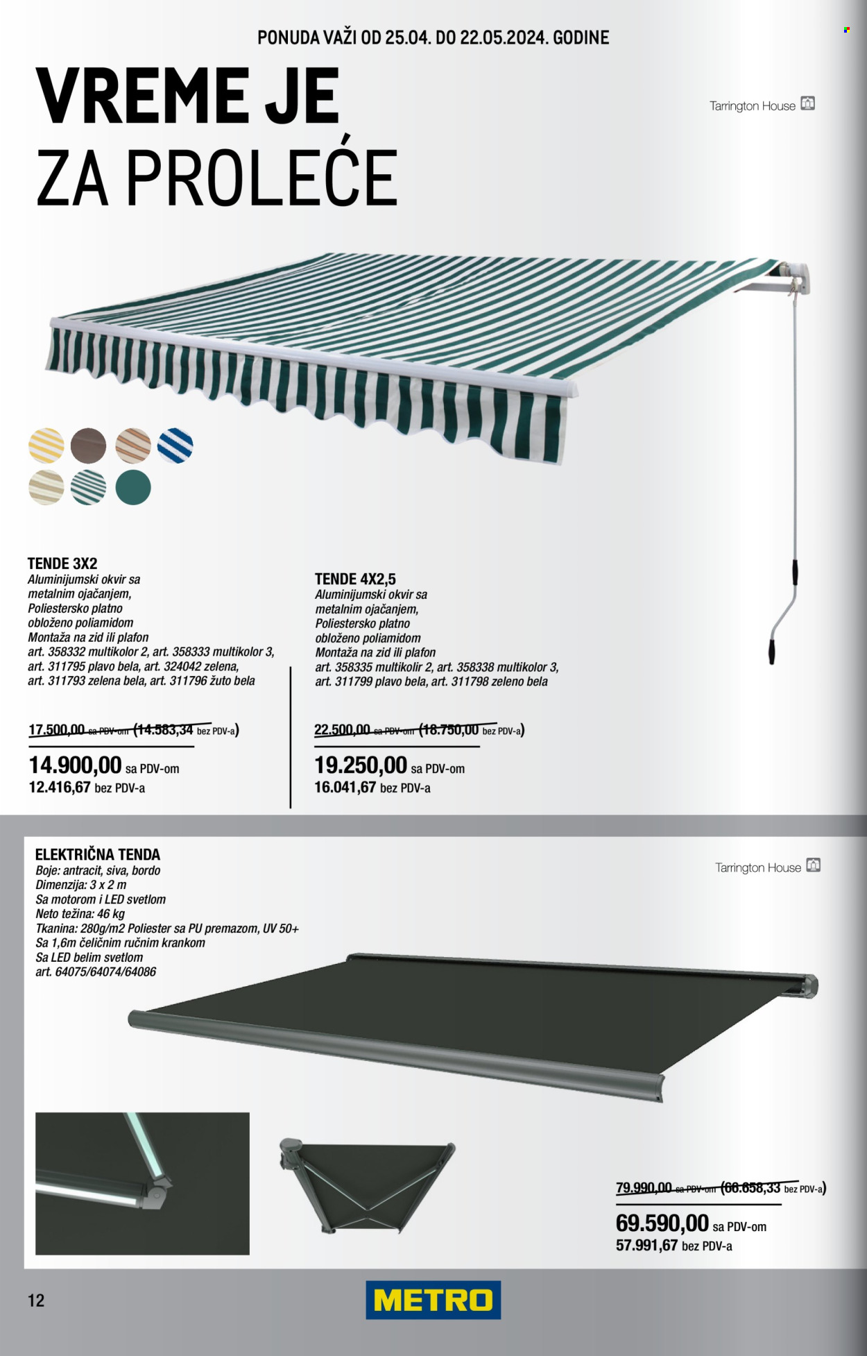 metro - Metro katalog - 25.04.-22.05.2024 - strana 1 - page: 12