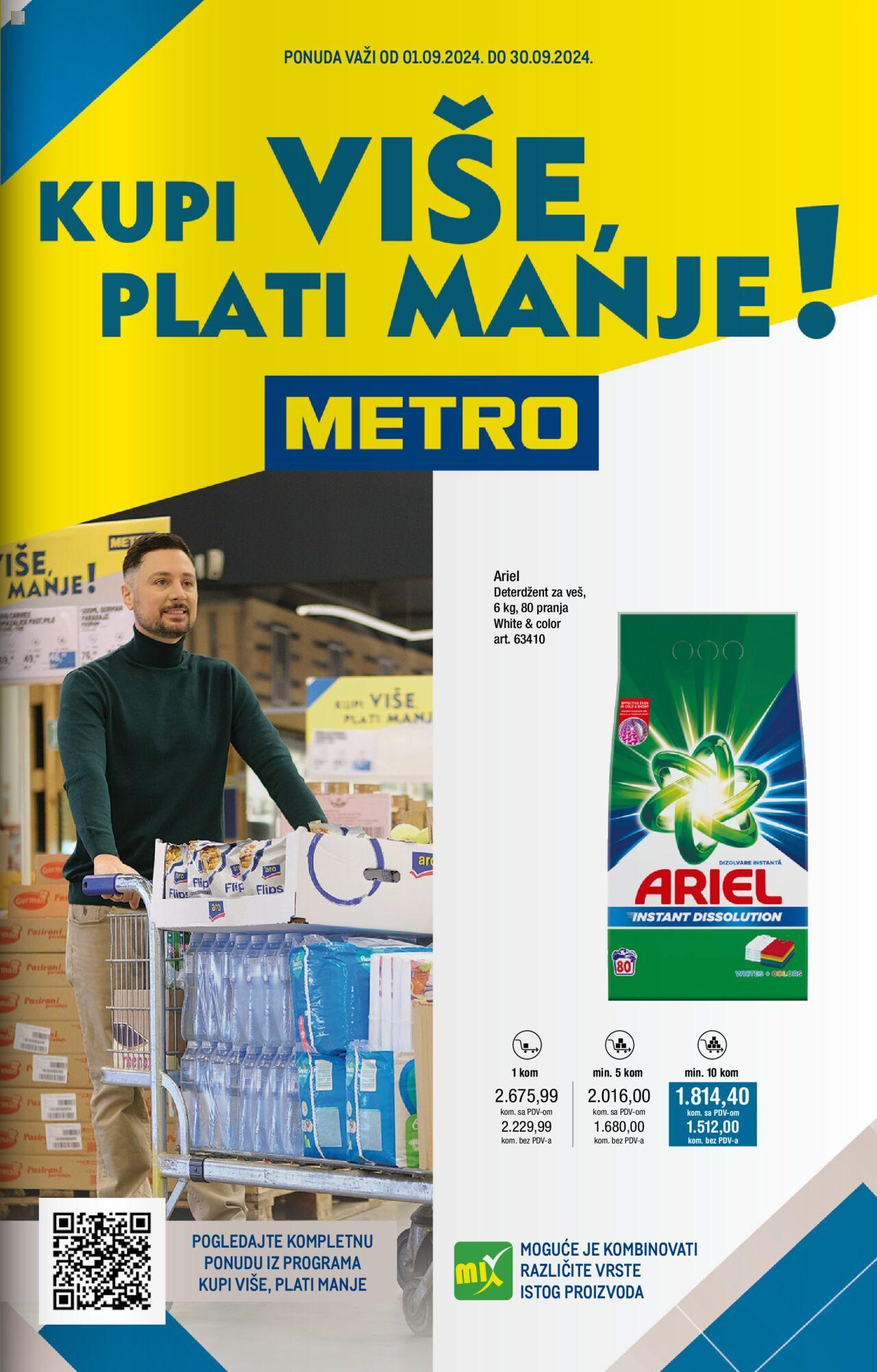 metro - Metro katalog - najnovije akcije 01.09.2024 - 30.09.2024