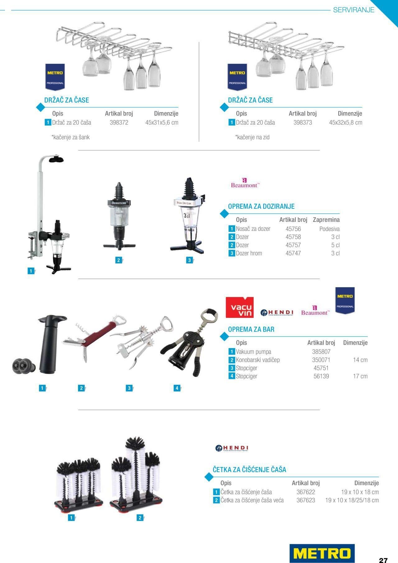 metro - Metro katalog - najnovije akcije od ponedeljka 01.01.2024 - page: 27