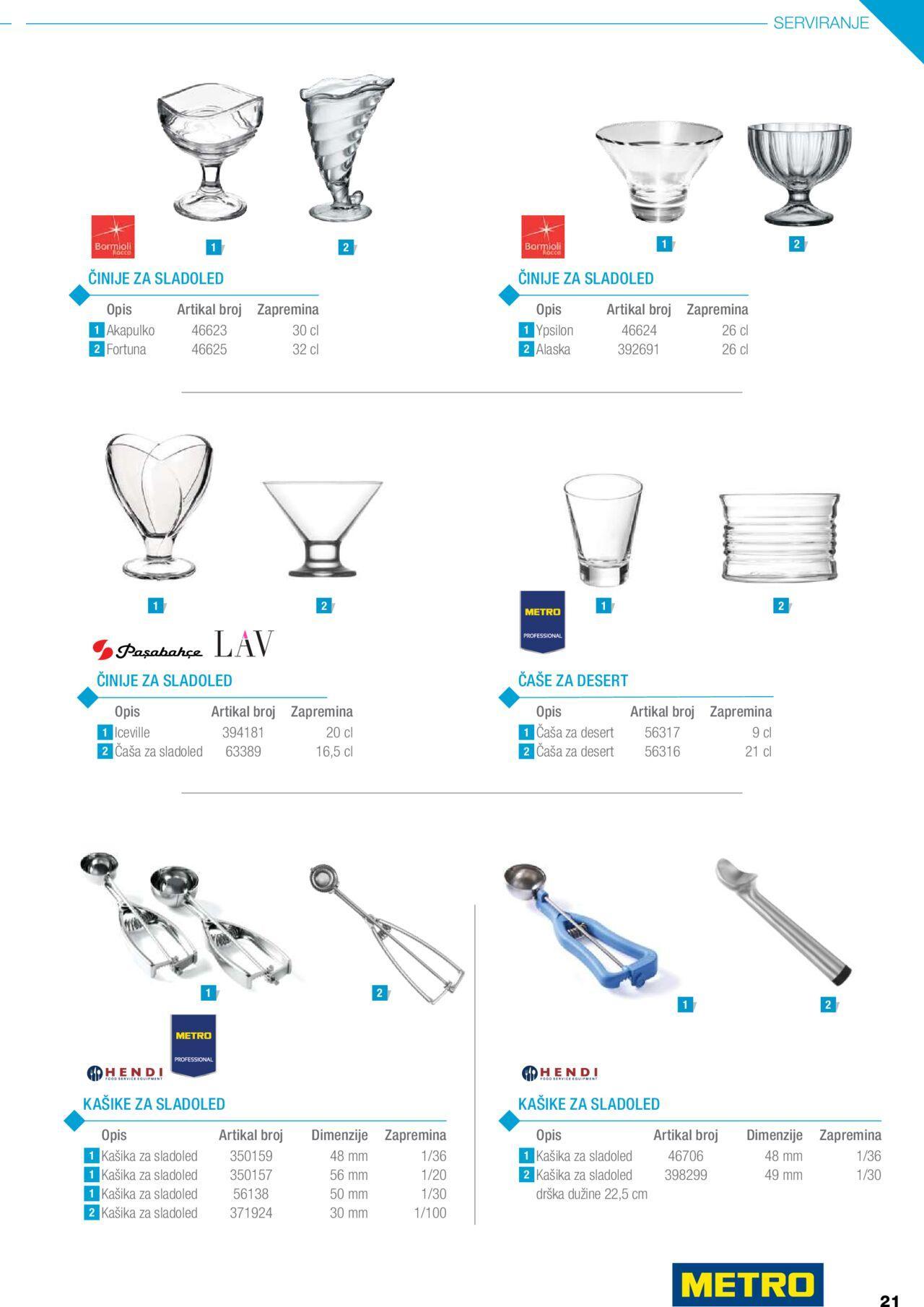 metro - Metro katalog - najnovije akcije od ponedeljka 01.01.2024 - page: 21