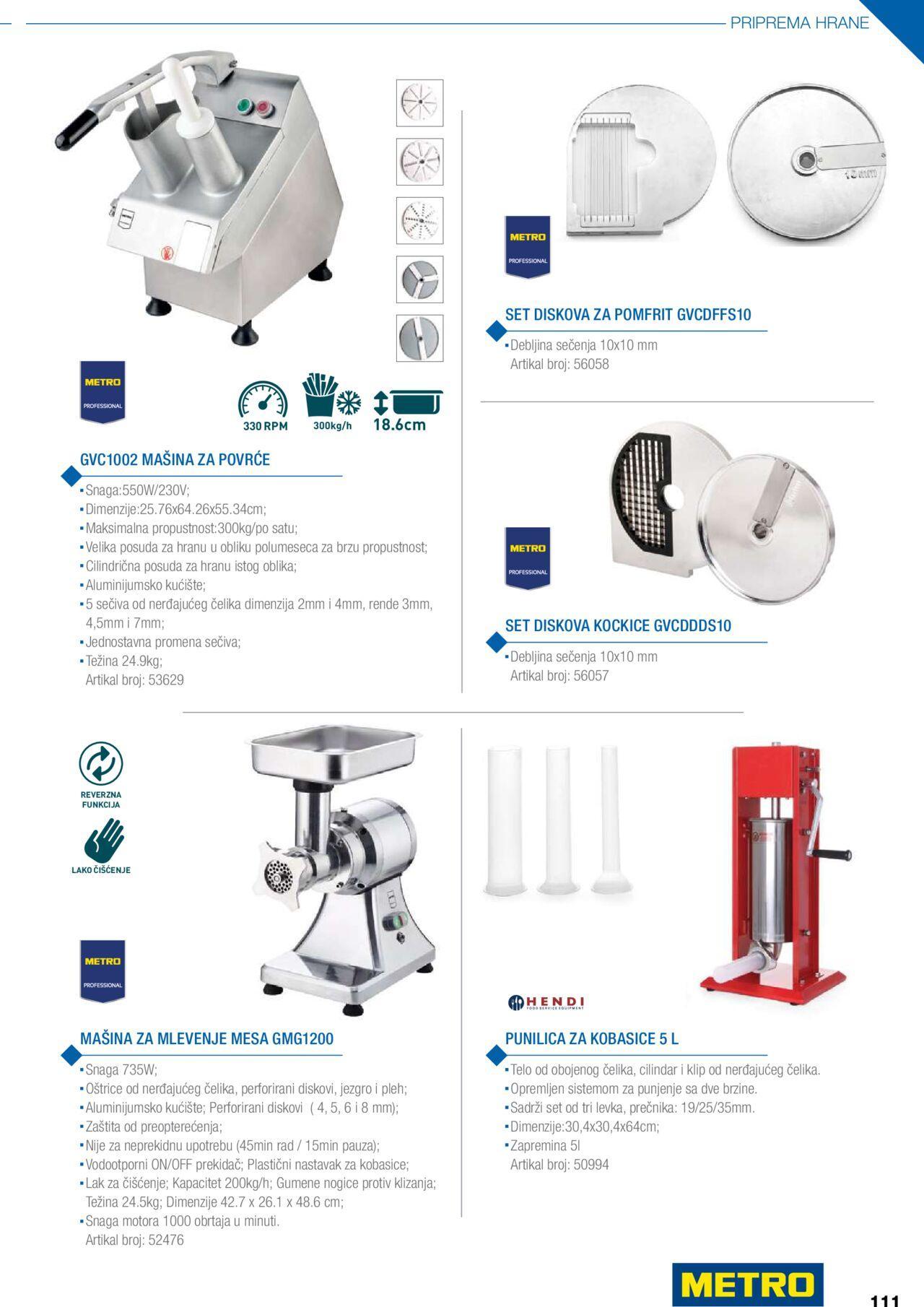 metro - Metro katalog - najnovije akcije od ponedeljka 01.01.2024 - page: 111