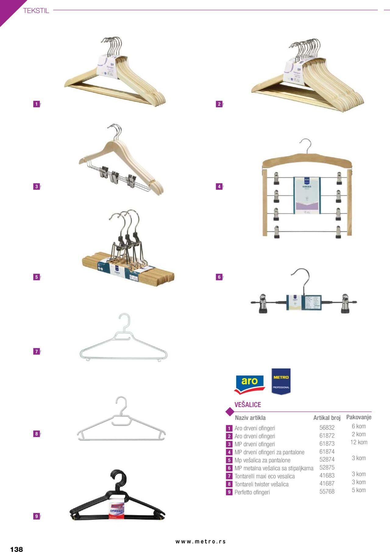 metro - Metro katalog - najnovije akcije od ponedeljka 01.01.2024 - page: 138