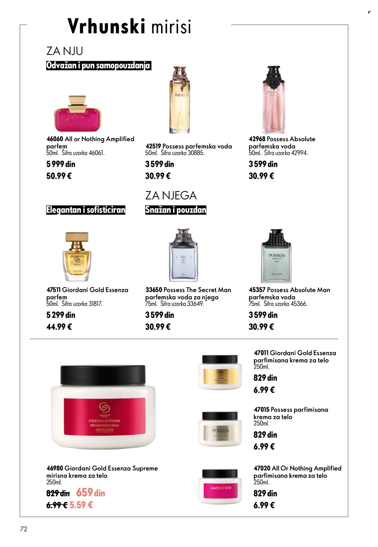 oriflame - Oriflame katalog - 05.08.-25.08.2026 - page: 72