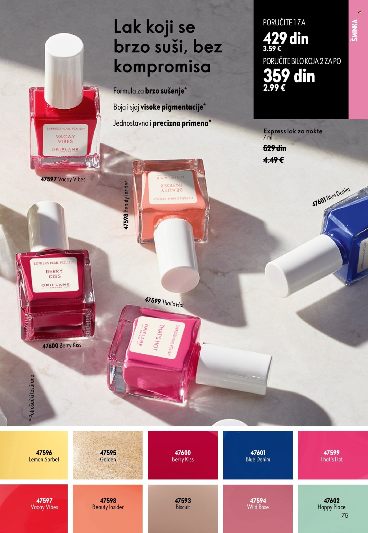 oriflame - Oriflame katalog - 26.08.-15.09.2026 - page: 75