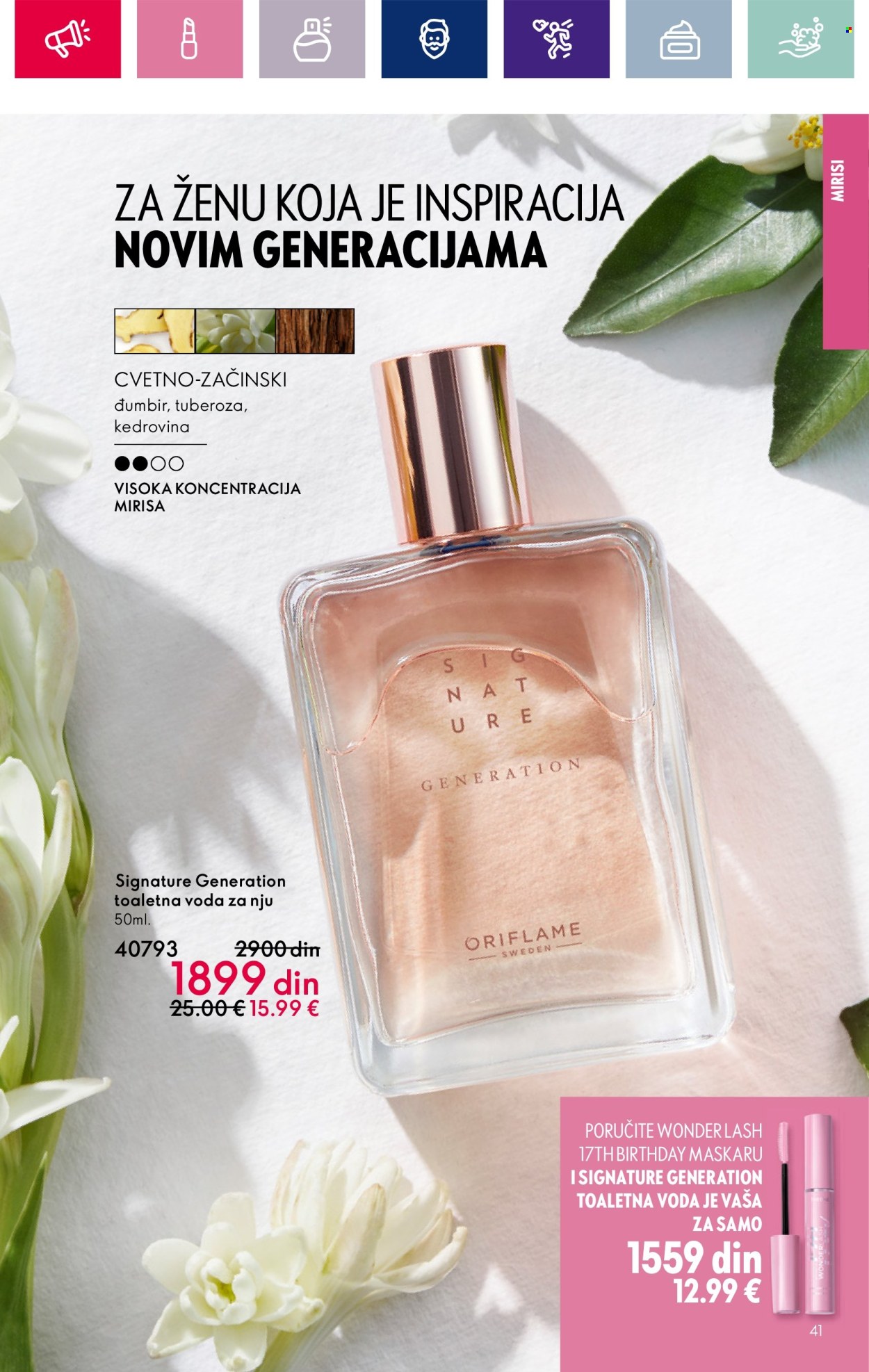 oriflame - Oriflame katalog - 07.03.-27.03.2024 - strana 1 - page: 41