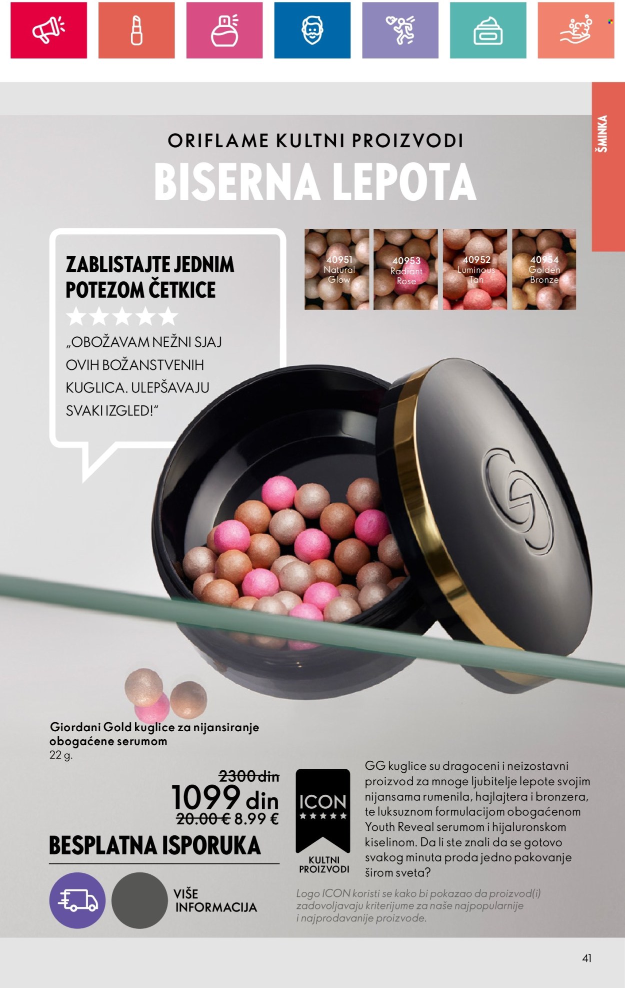 oriflame - Oriflame katalog - 18.04.-08.05.2024 - strana 1 - page: 41