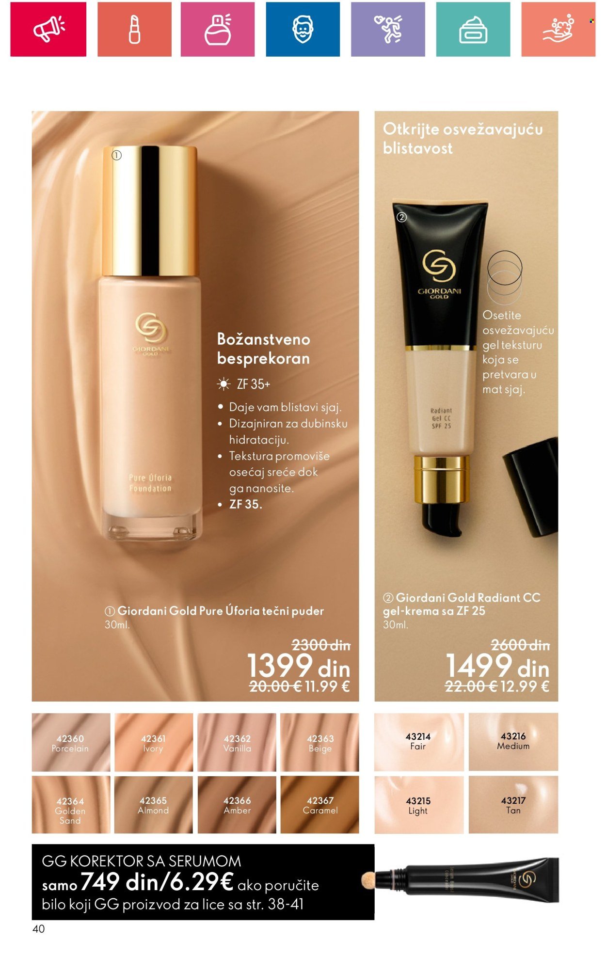 oriflame - Oriflame katalog - 18.04.-08.05.2024 - strana 1 - page: 40