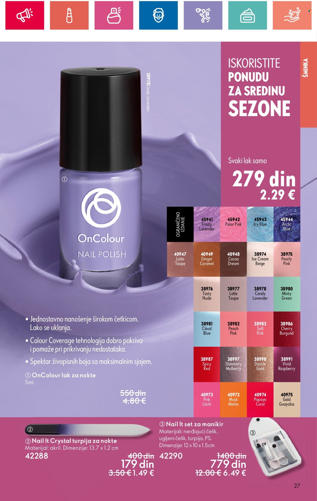 oriflame - Oriflame katalog - 18.04.-08.05.2024 - strana 1 - page: 27