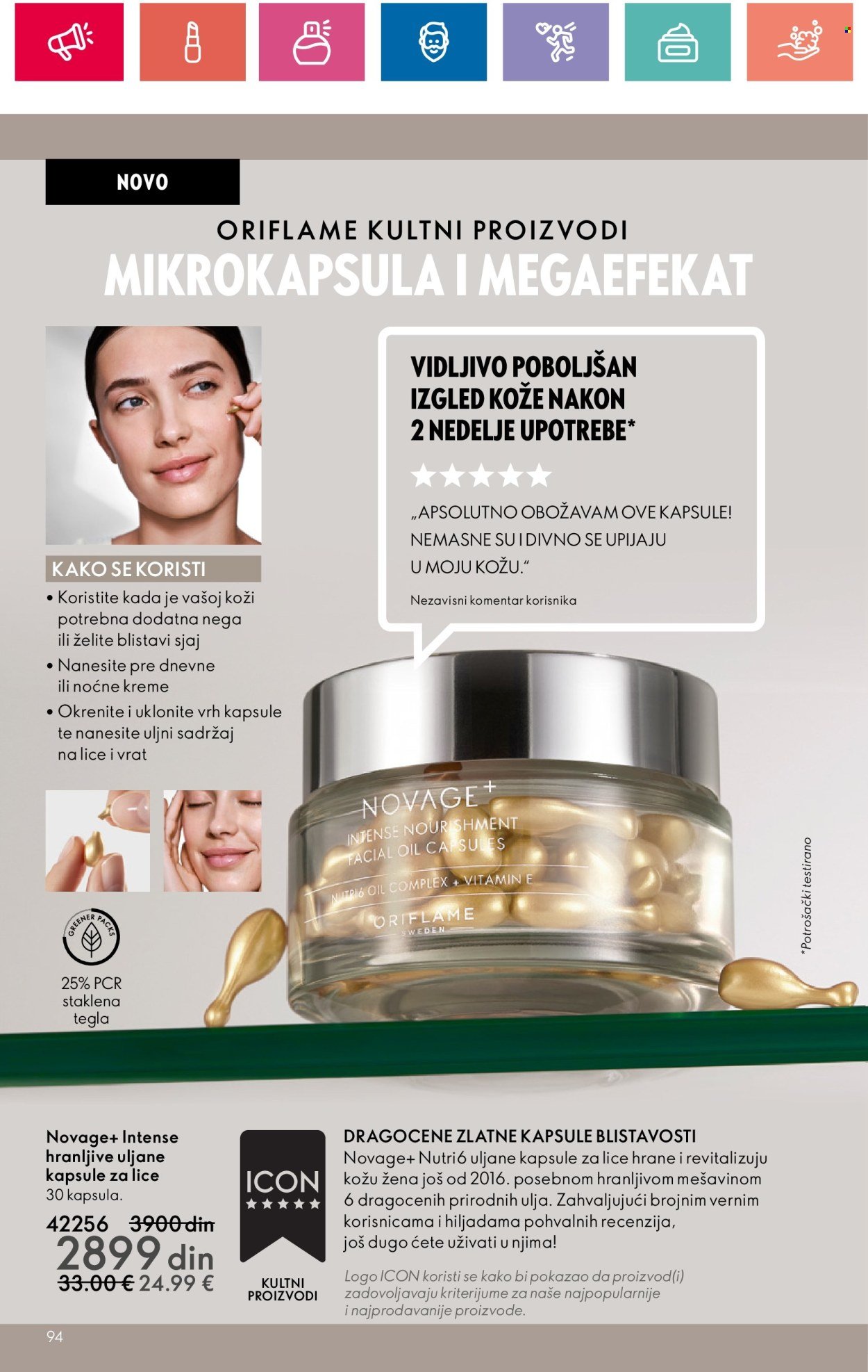 oriflame - Oriflame katalog - 18.04.-08.05.2024 - strana 1 - page: 94