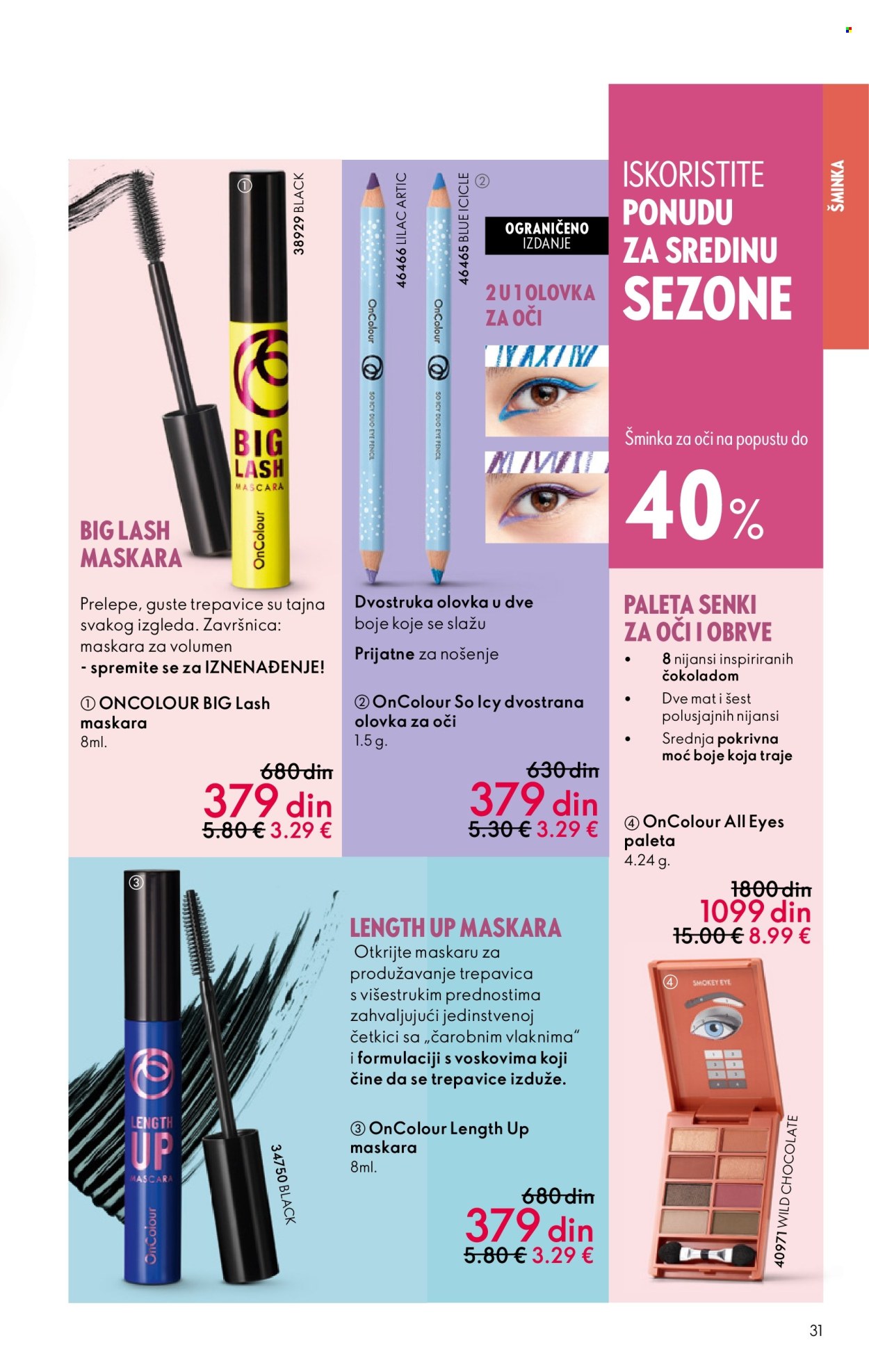 oriflame - Oriflame katalog - 18.04.-08.05.2024 - strana 1 - page: 31