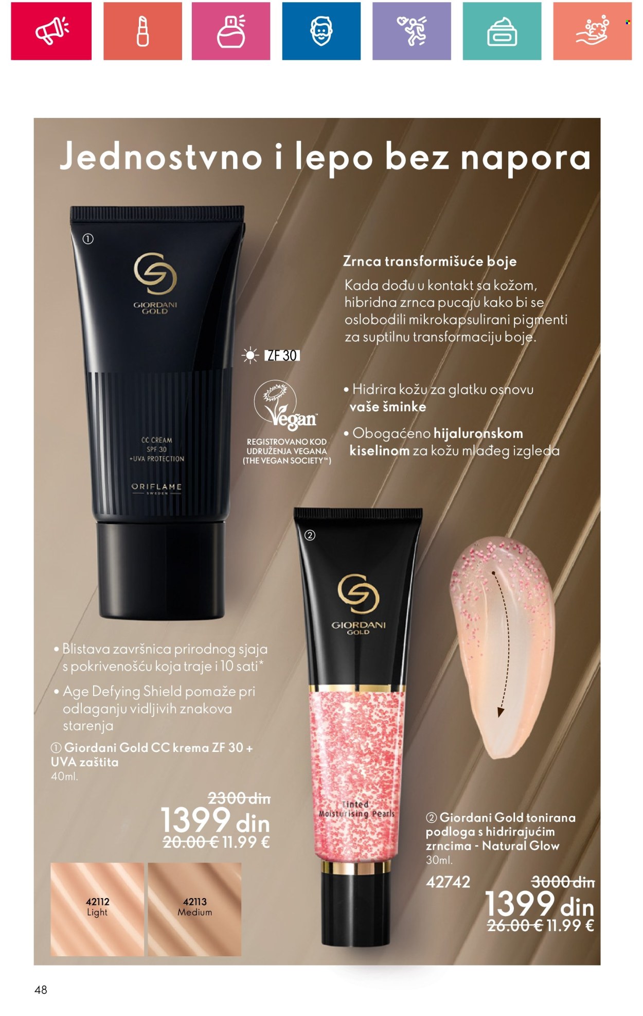 oriflame - Oriflame katalog - 09.05.-29.05.2024 - strana 1 - page: 48