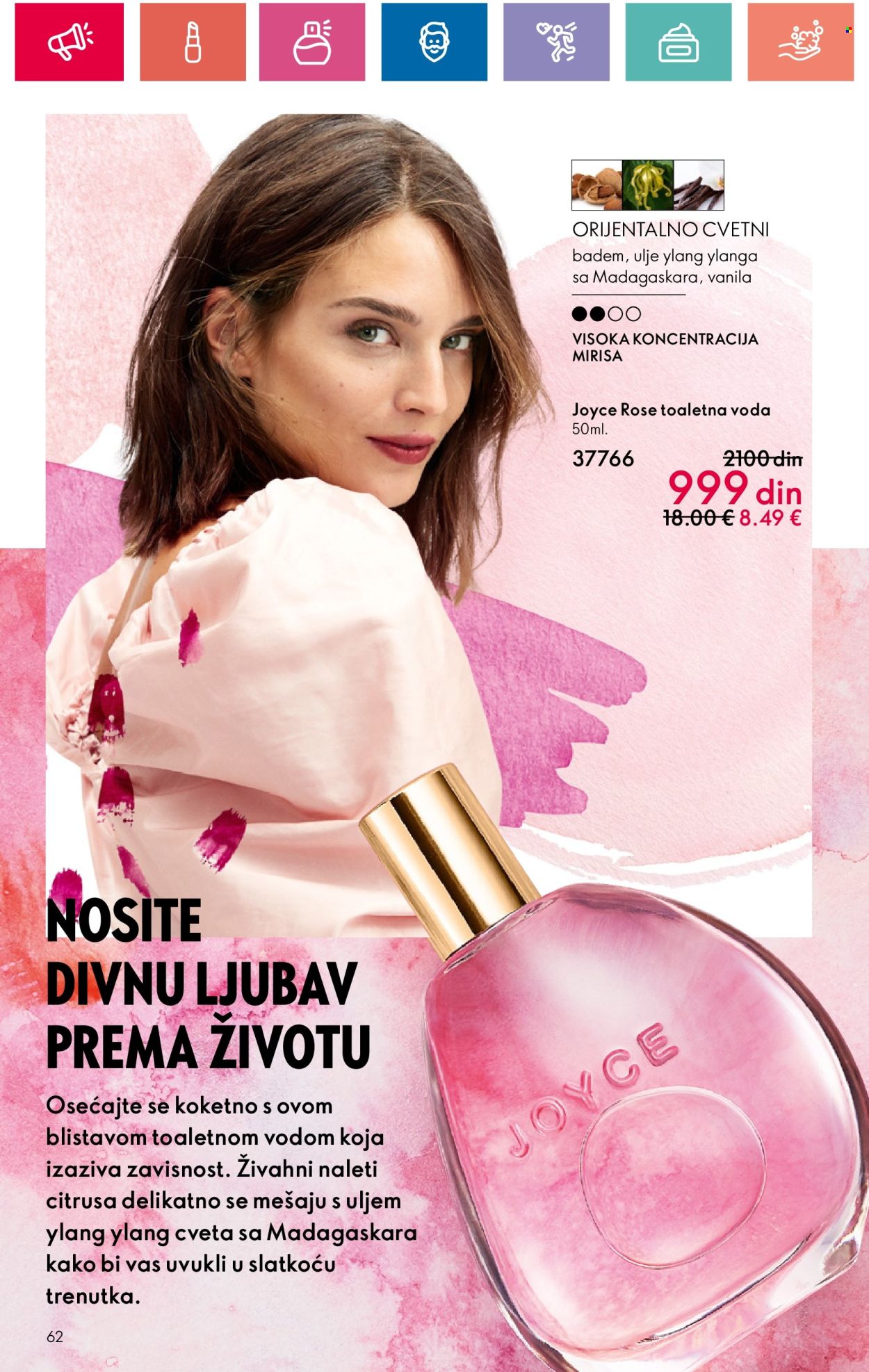 oriflame - Oriflame katalog - 09.05.-29.05.2024 - strana 1 - page: 62