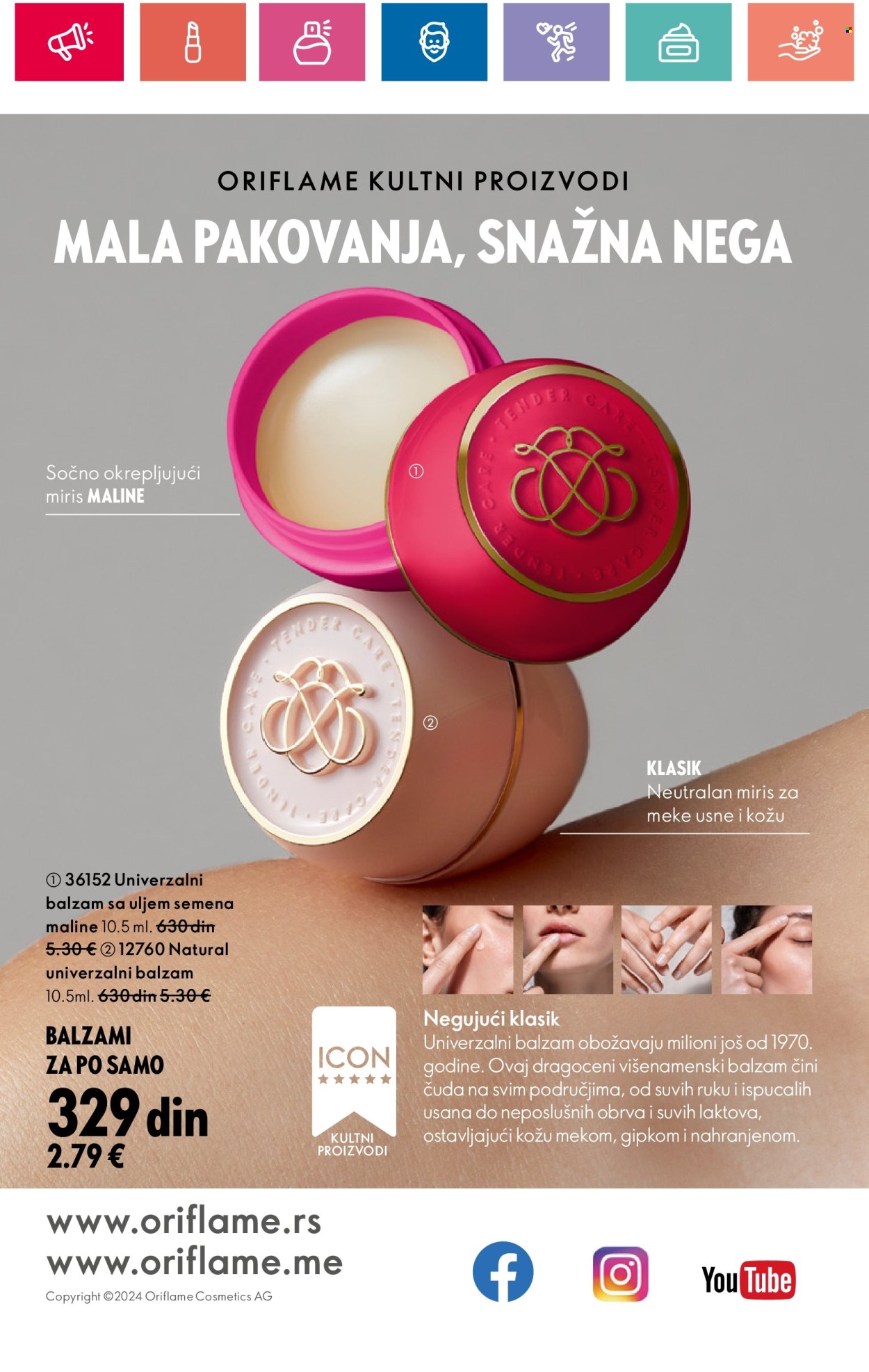 oriflame - Oriflame katalog - 09.05.-29.05.2024 - strana 1 - page: 166