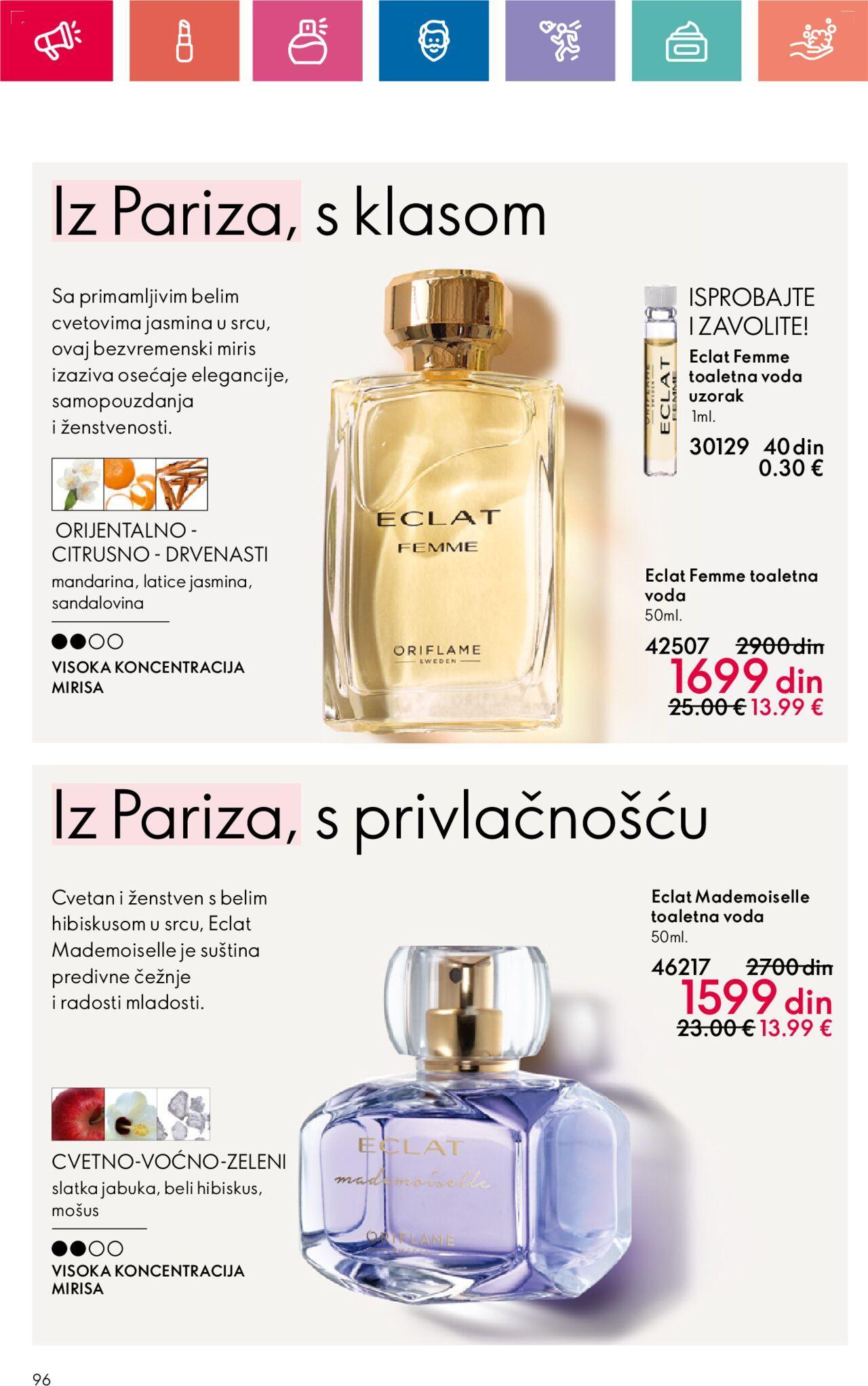 oriflame - Oriflame katalog - najnovije akcije 12.09.2024 - 02.10.2024 - page: 96