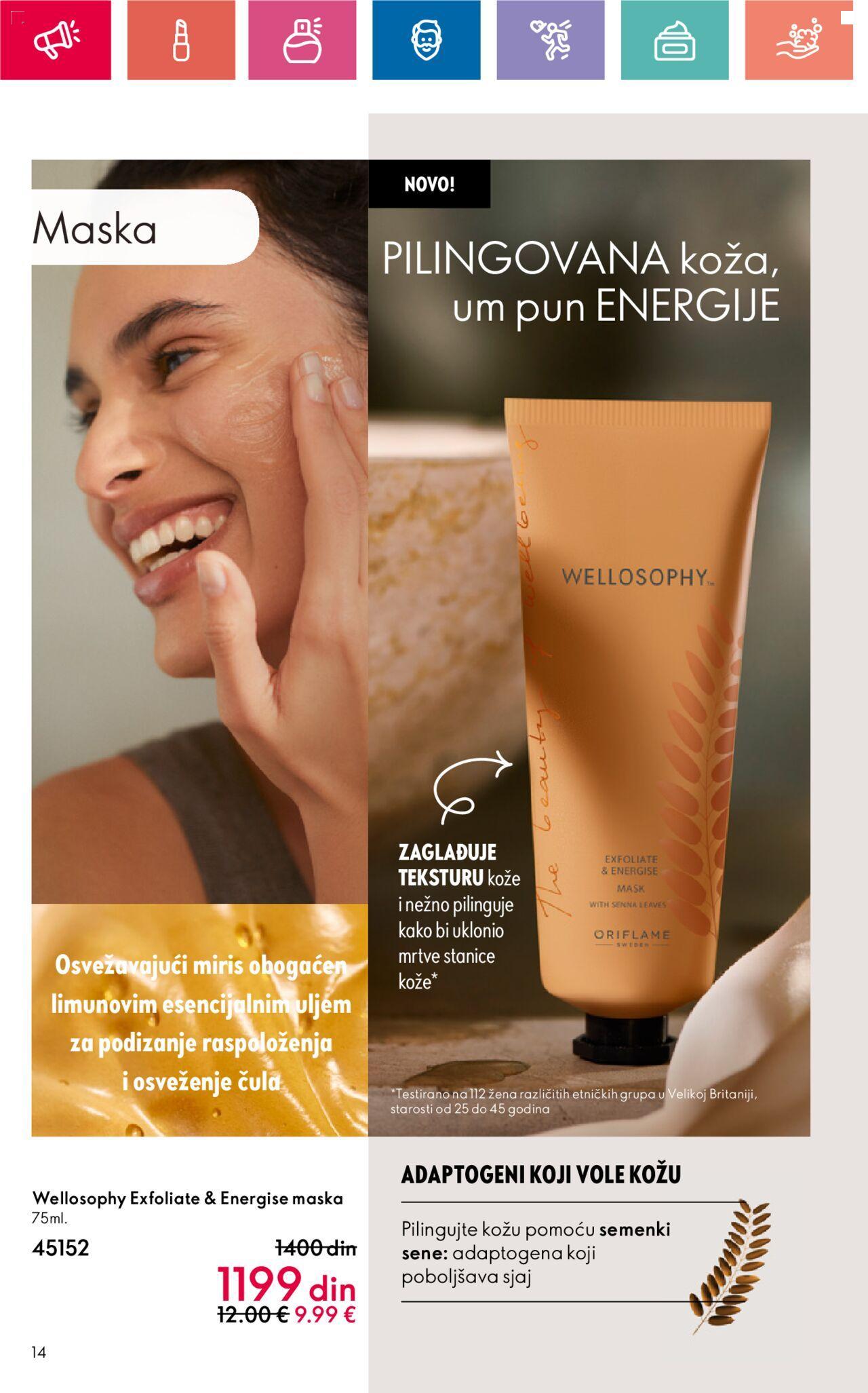 oriflame - Oriflame katalog - najnovije akcije 12.09.2024 - 02.10.2024 - page: 14