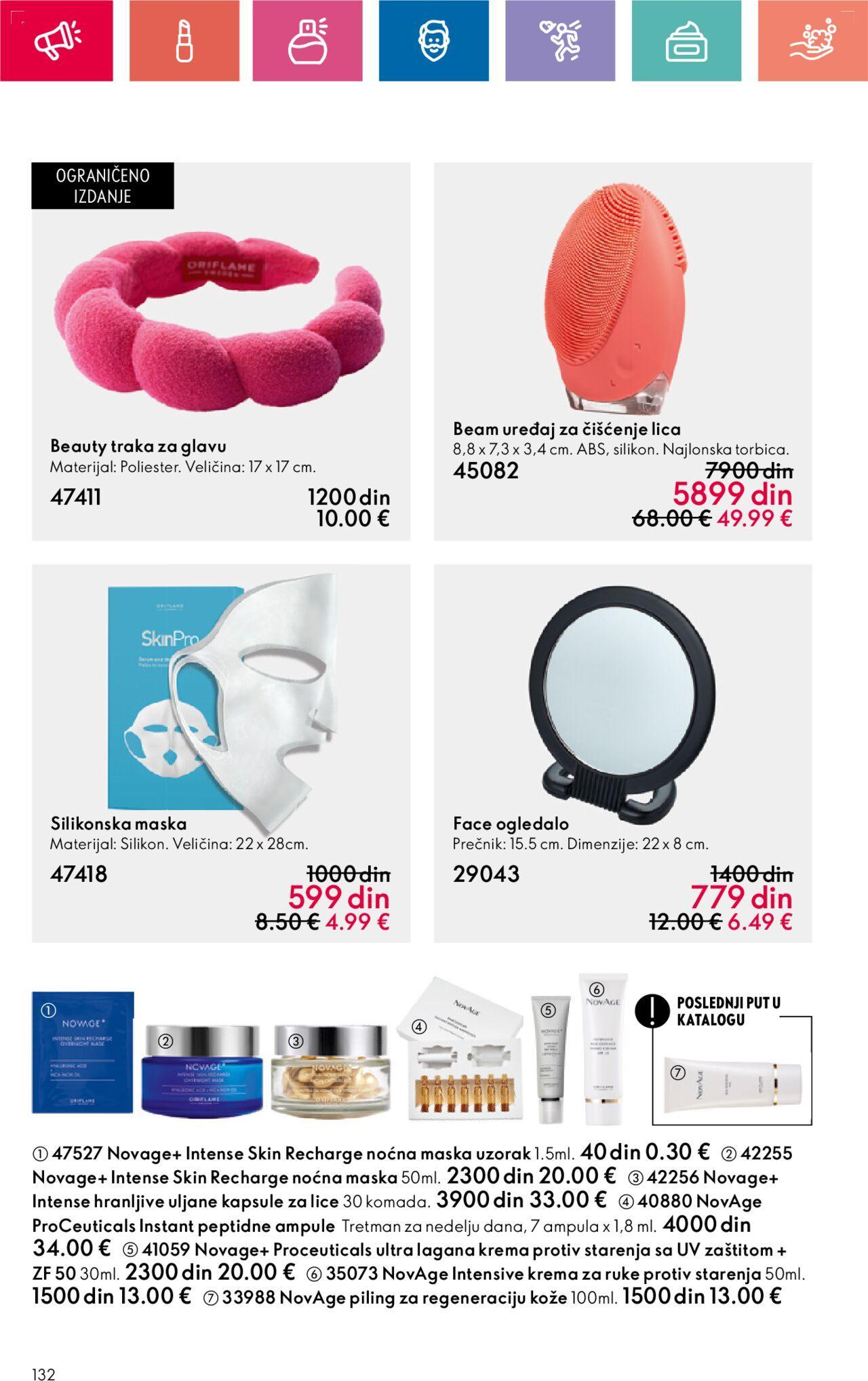 oriflame - Oriflame katalog - najnovije akcije 12.09.2024 - 02.10.2024 - page: 132