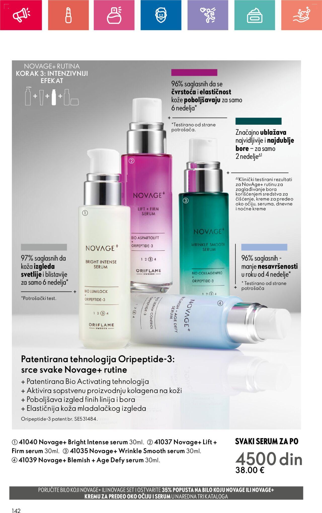 oriflame - Oriflame katalog - najnovije akcije 12.09.2024 - 02.10.2024 - page: 142