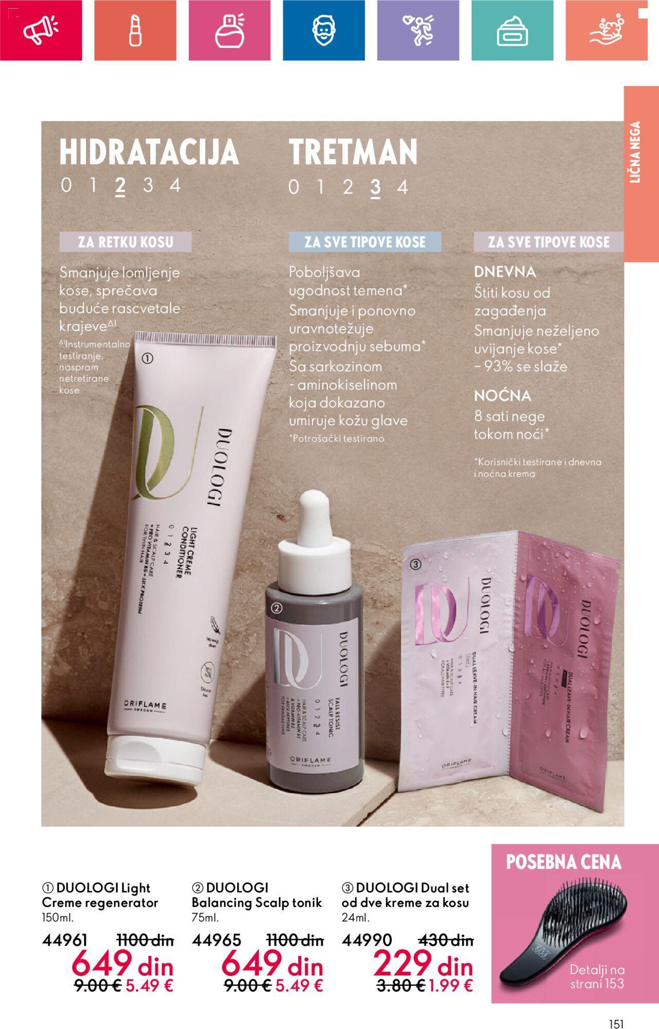 oriflame - Oriflame katalog - najnovije akcije 12.09.2024 - 02.10.2024 - page: 151