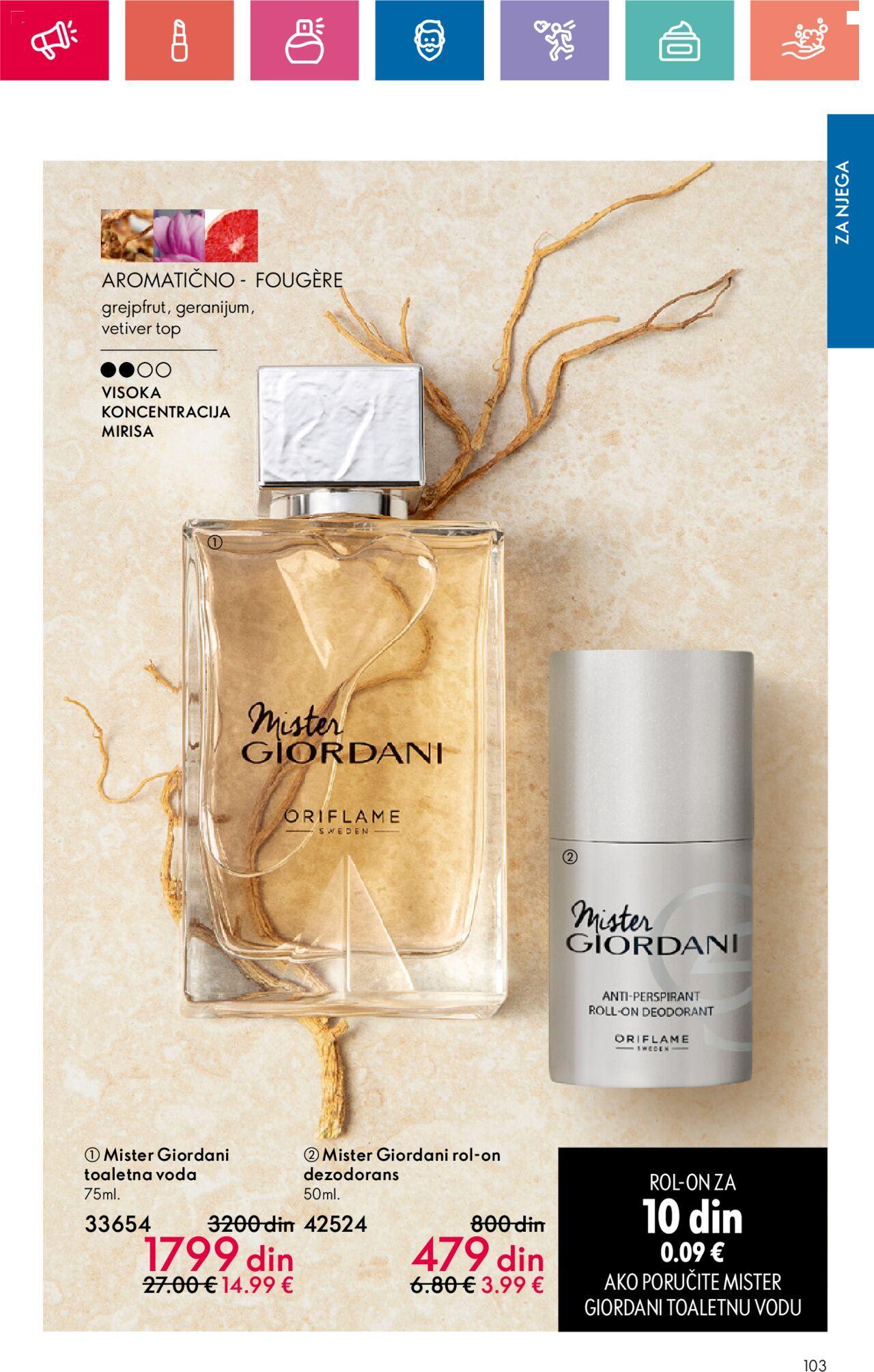 oriflame - Oriflame katalog - najnovije akcije 12.09.2024 - 02.10.2024 - page: 103