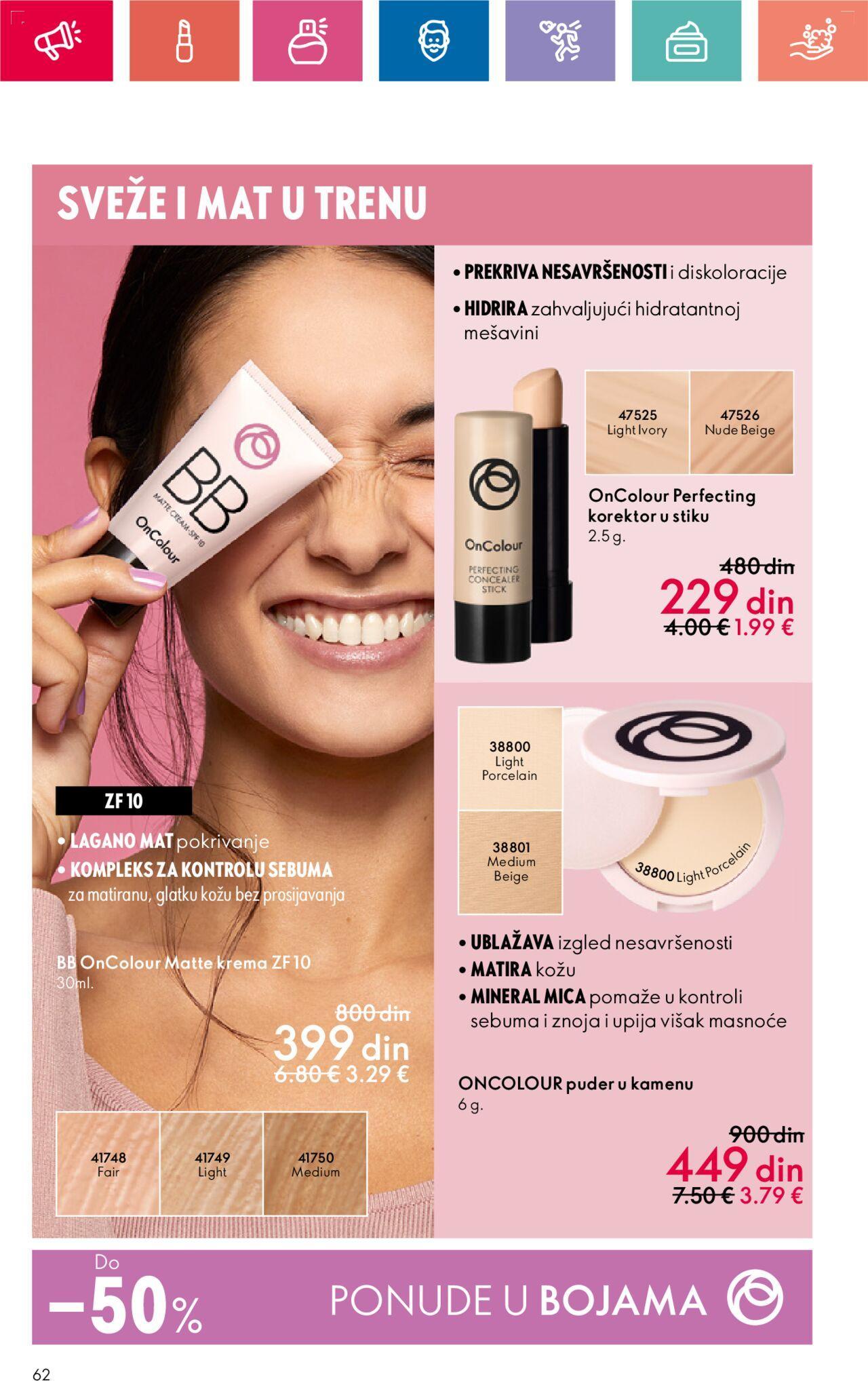 oriflame - Oriflame katalog - najnovije akcije 12.09.2024 - 02.10.2024 - page: 62