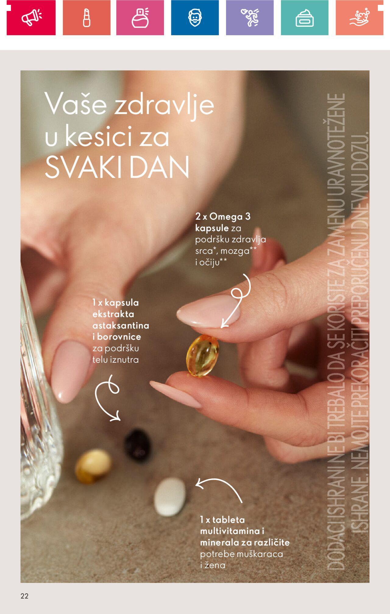 oriflame - Oriflame katalog - najnovije akcije 12.09.2024 - 02.10.2024 - page: 22