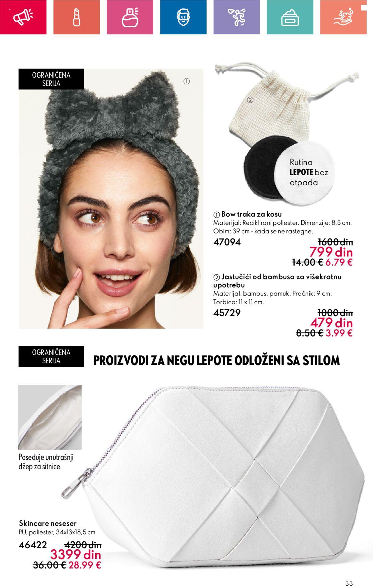 oriflame - Oriflame katalog - najnovije akcije 12.09.2024 - 02.10.2024 - page: 33