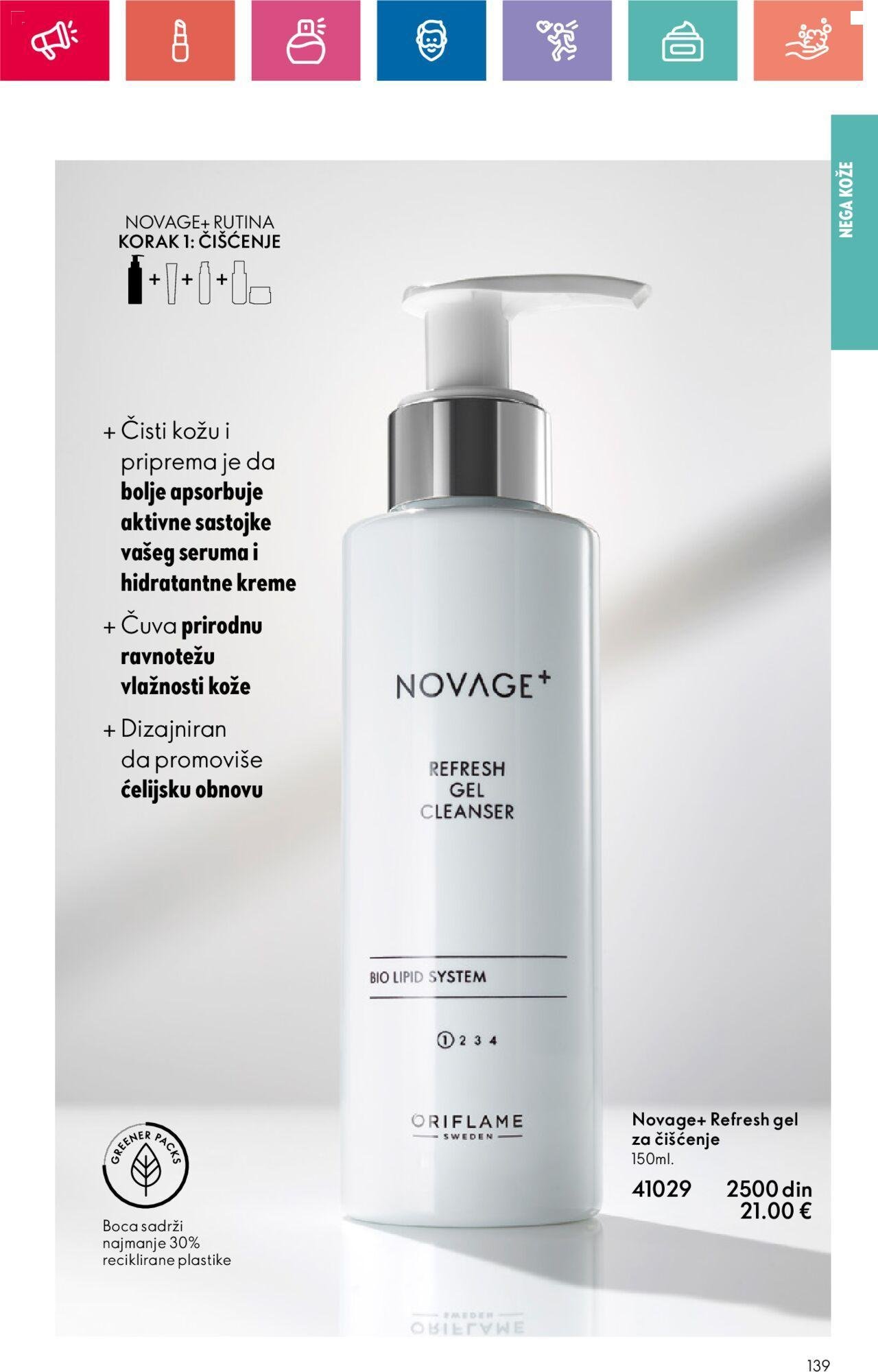 oriflame - Oriflame katalog - najnovije akcije 12.09.2024 - 02.10.2024 - page: 139