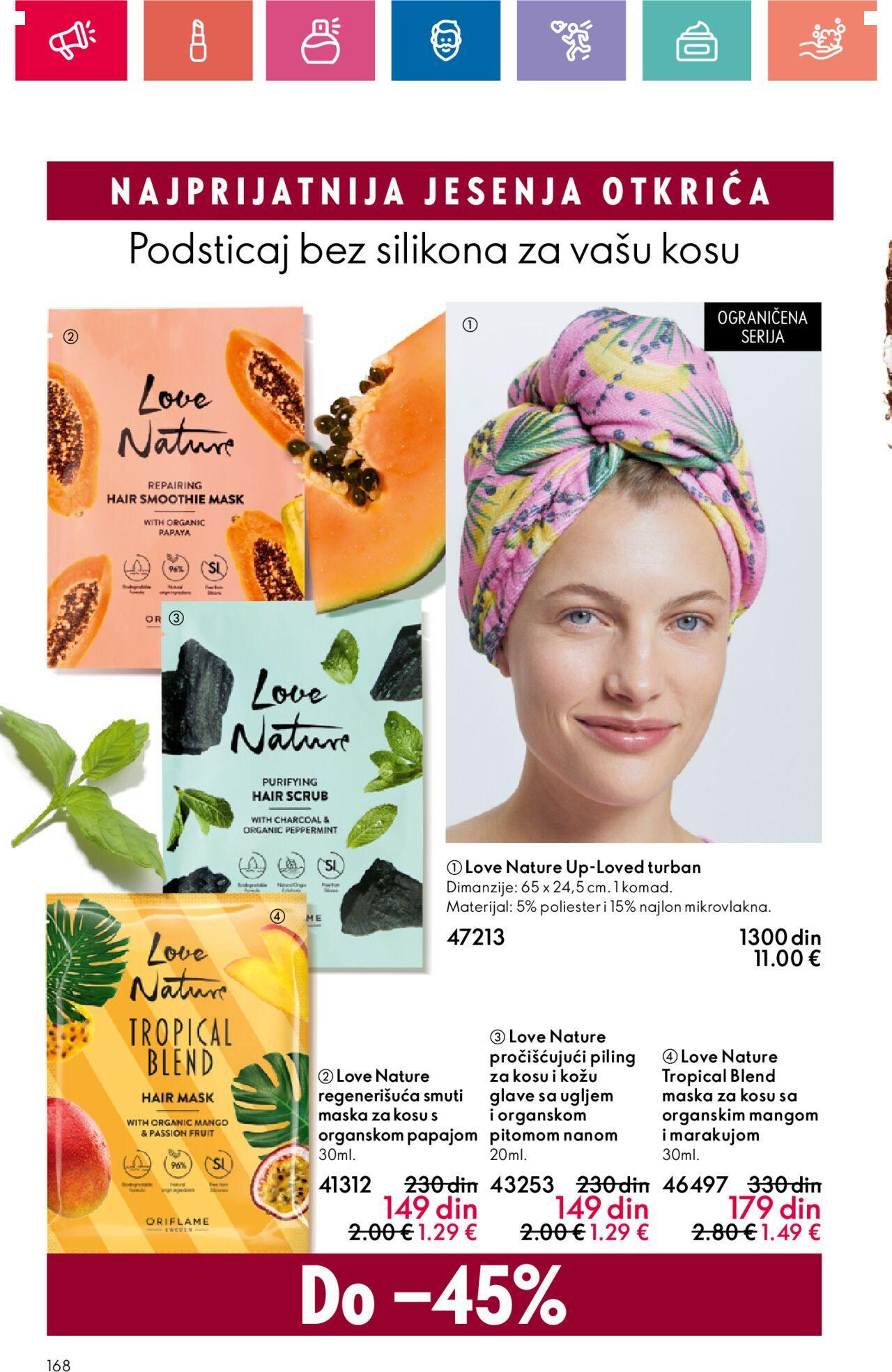 oriflame - Oriflame katalog - najnovije akcije 12.09.2024 - 02.10.2024 - page: 168