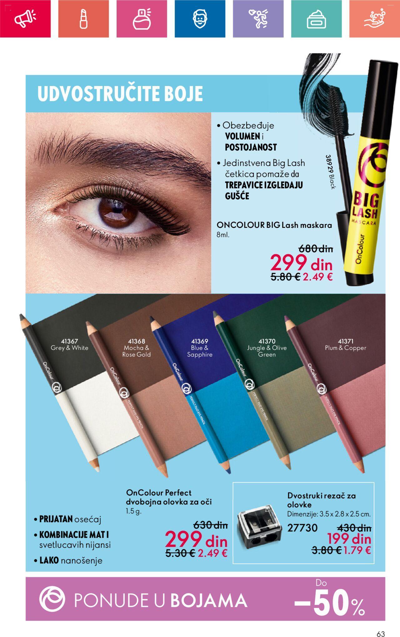 oriflame - Oriflame katalog - najnovije akcije 12.09.2024 - 02.10.2024 - page: 63