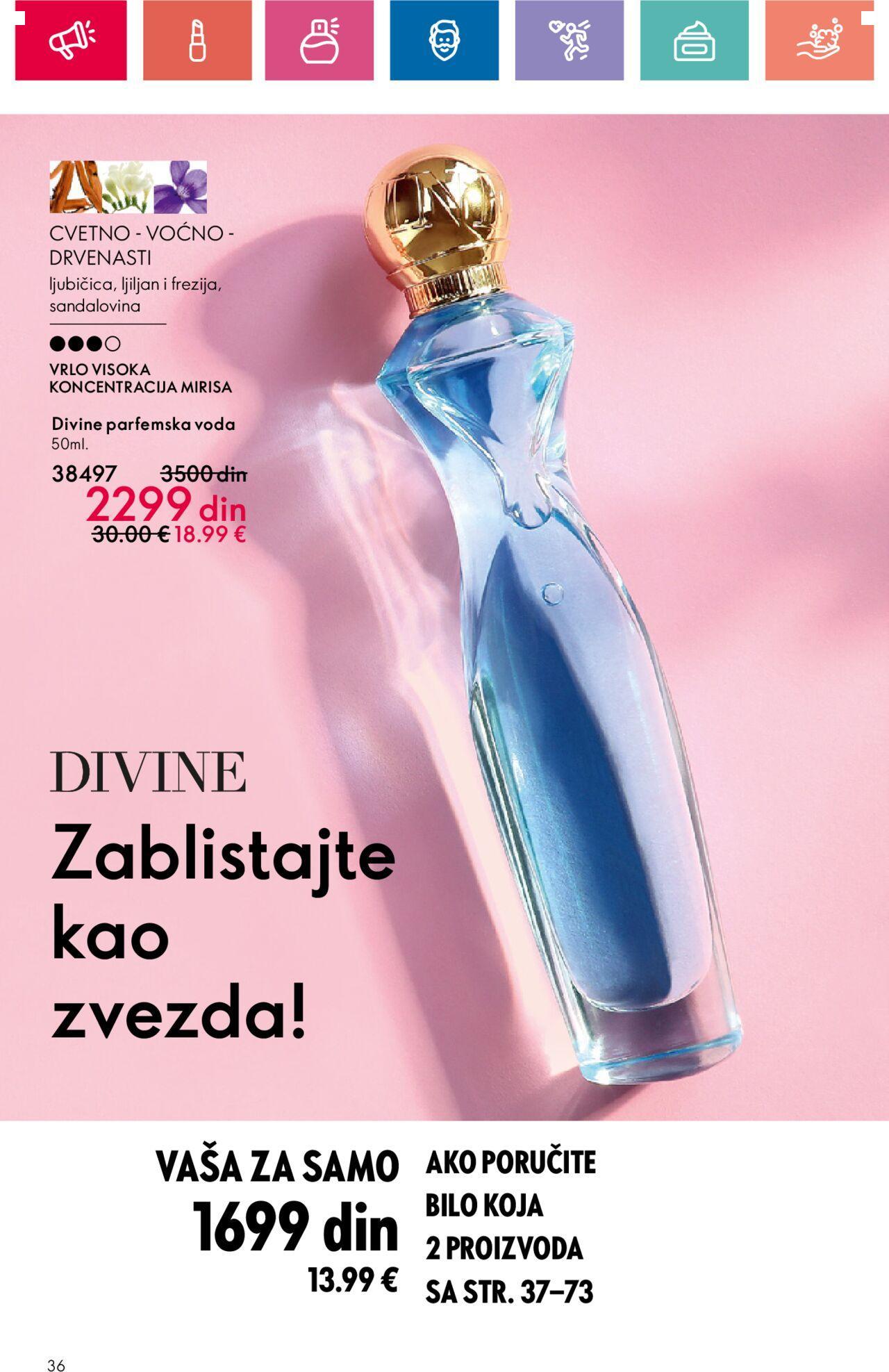 oriflame - Oriflame katalog - najnovije akcije 12.09.2024 - 02.10.2024 - page: 36