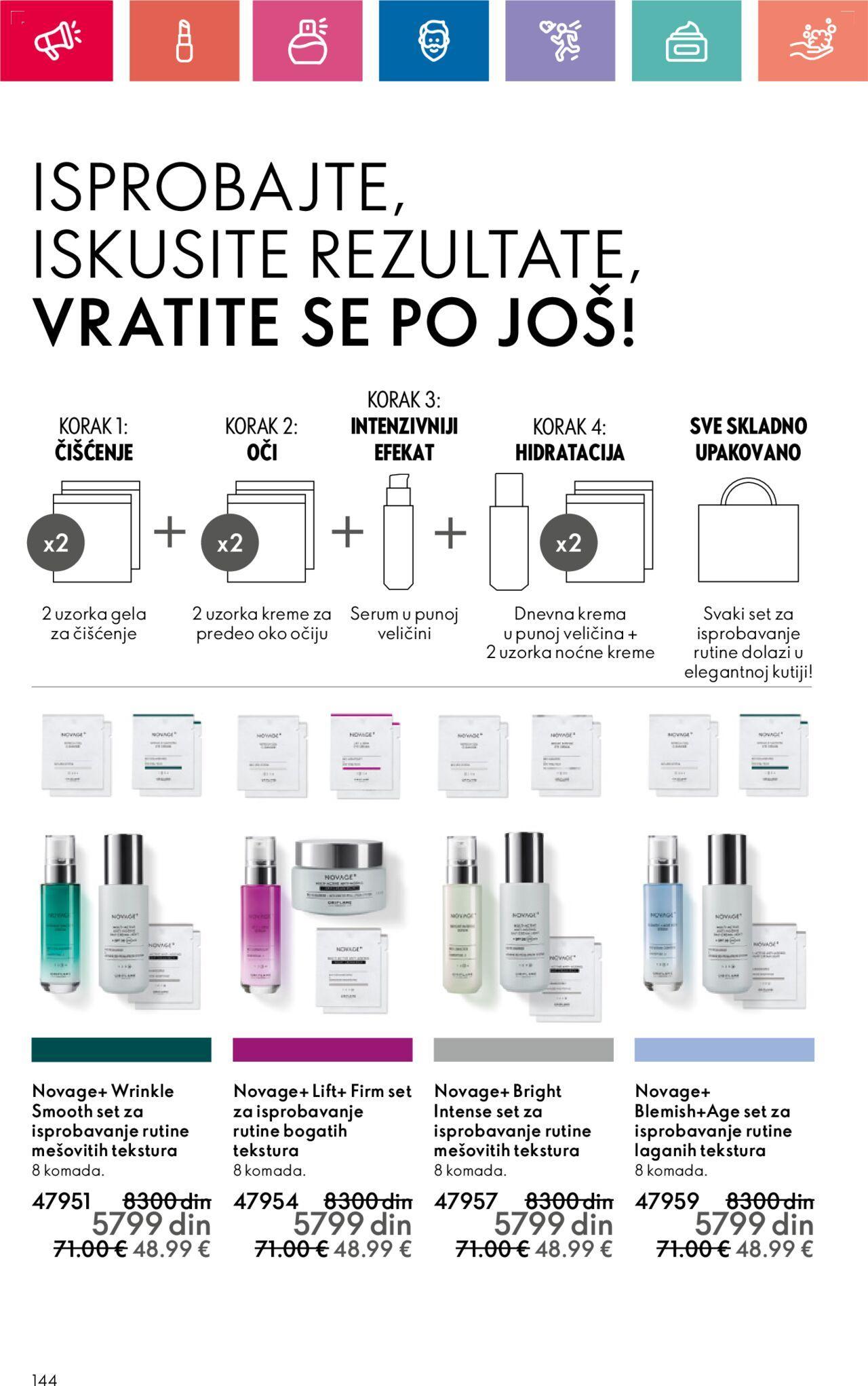 oriflame - Oriflame katalog - najnovije akcije 12.09.2024 - 02.10.2024 - page: 144