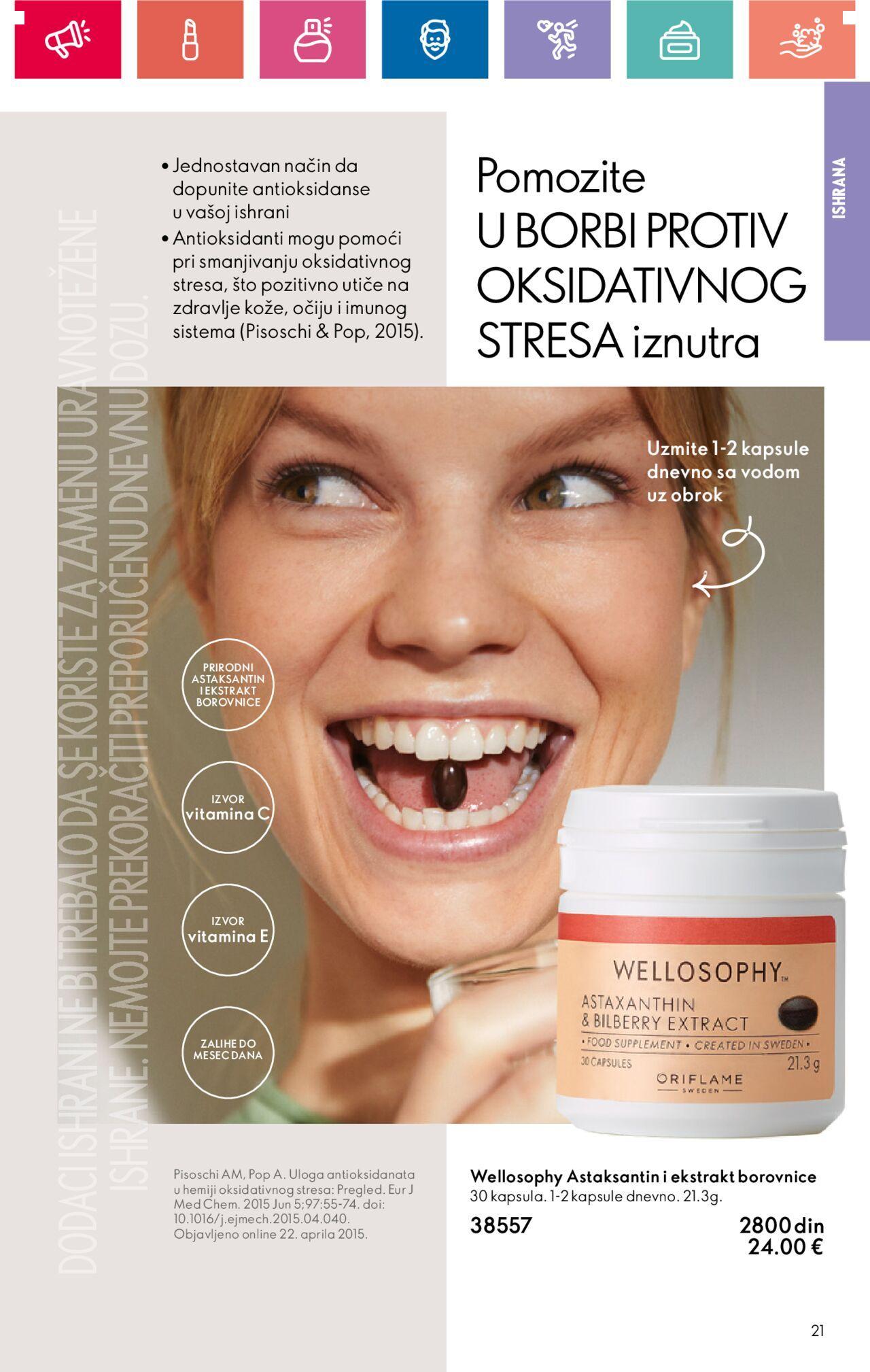 oriflame - Oriflame katalog - najnovije akcije 12.09.2024 - 02.10.2024 - page: 21