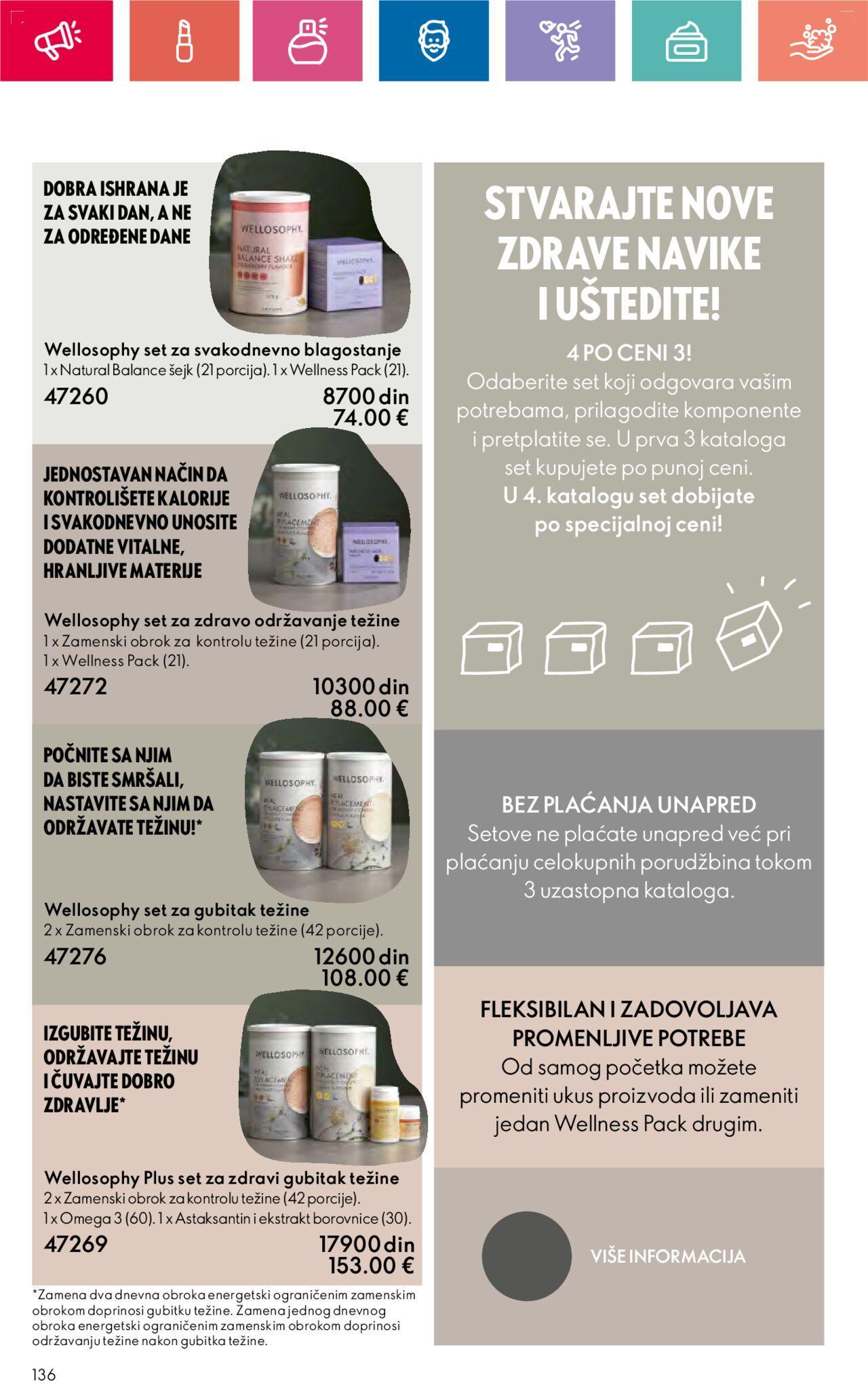 oriflame - Oriflame katalog - najnovije akcije 03.10.2024 - 23.10.2024 - page: 136