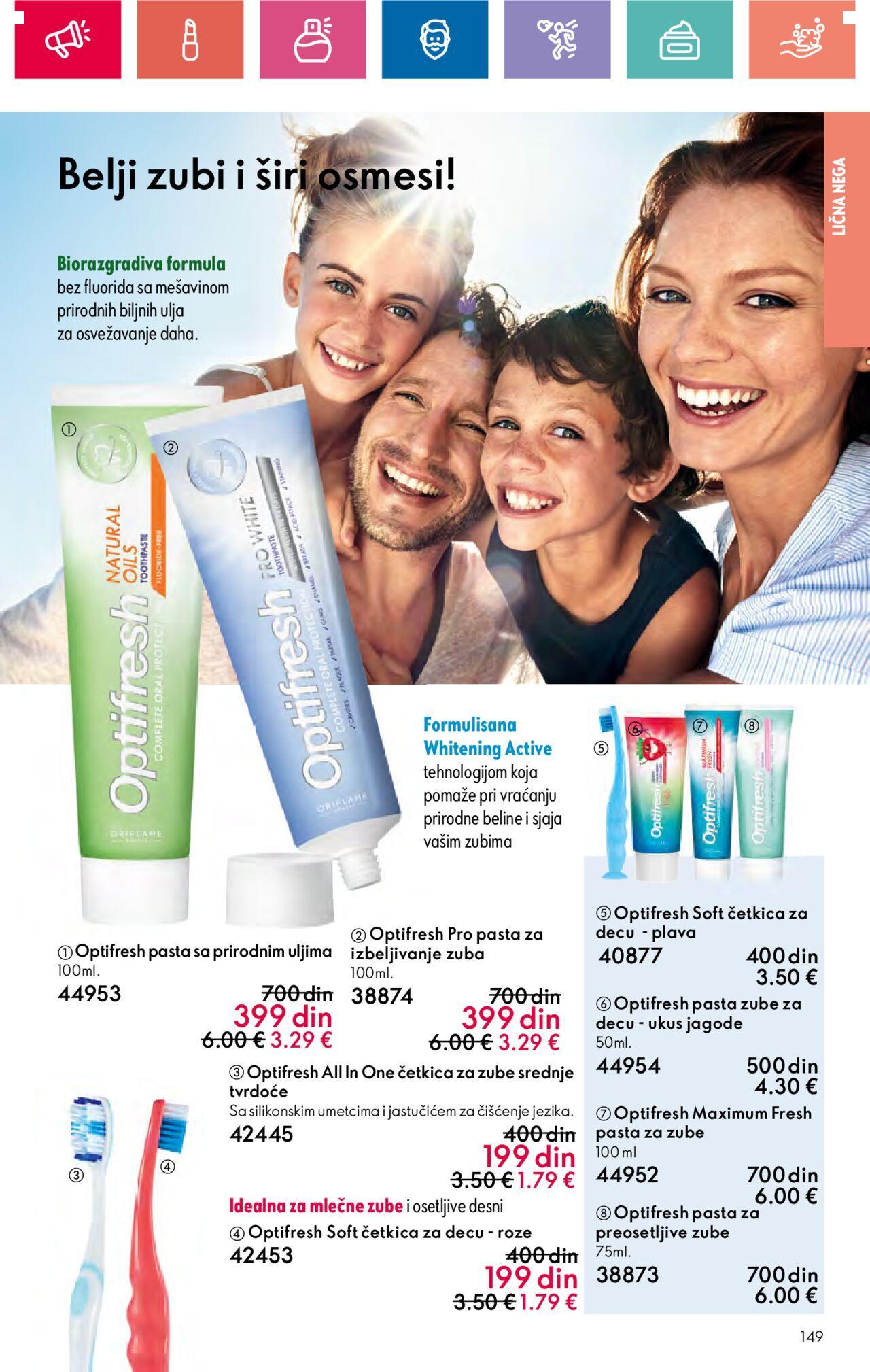 oriflame - Oriflame katalog - najnovije akcije 03.10.2024 - 23.10.2024 - page: 149