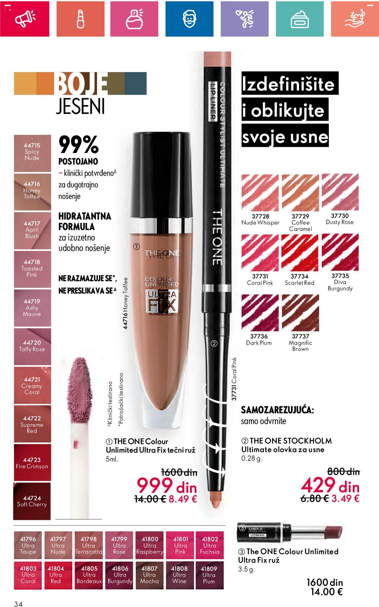 oriflame - Oriflame katalog - najnovije akcije 03.10.2024 - 23.10.2024 - page: 34