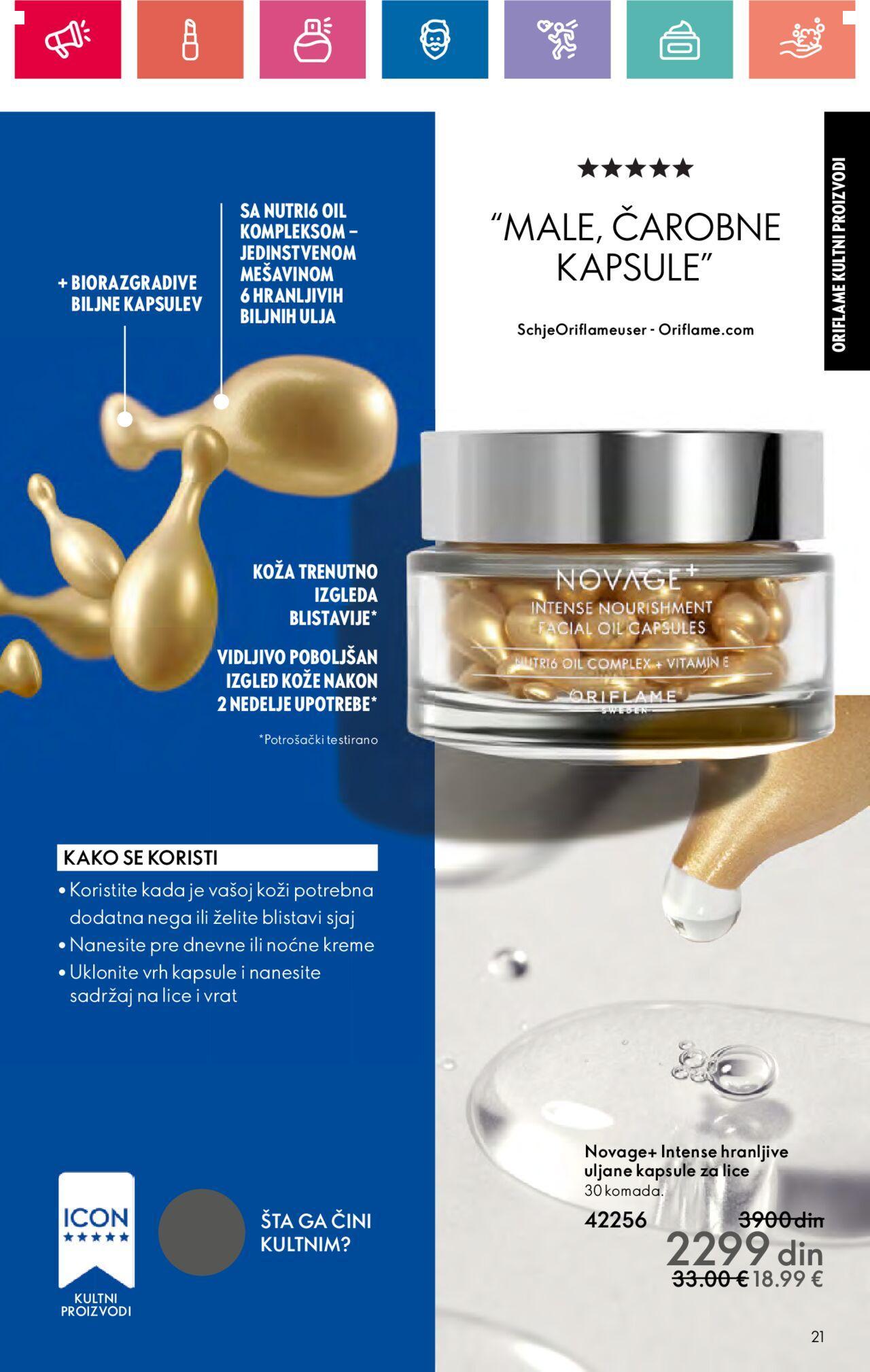 oriflame - Oriflame katalog - najnovije akcije 03.10.2024 - 23.10.2024 - page: 21