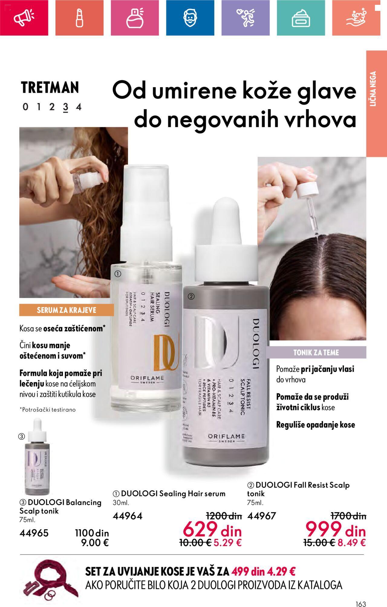 oriflame - Oriflame katalog - najnovije akcije 03.10.2024 - 23.10.2024 - page: 163