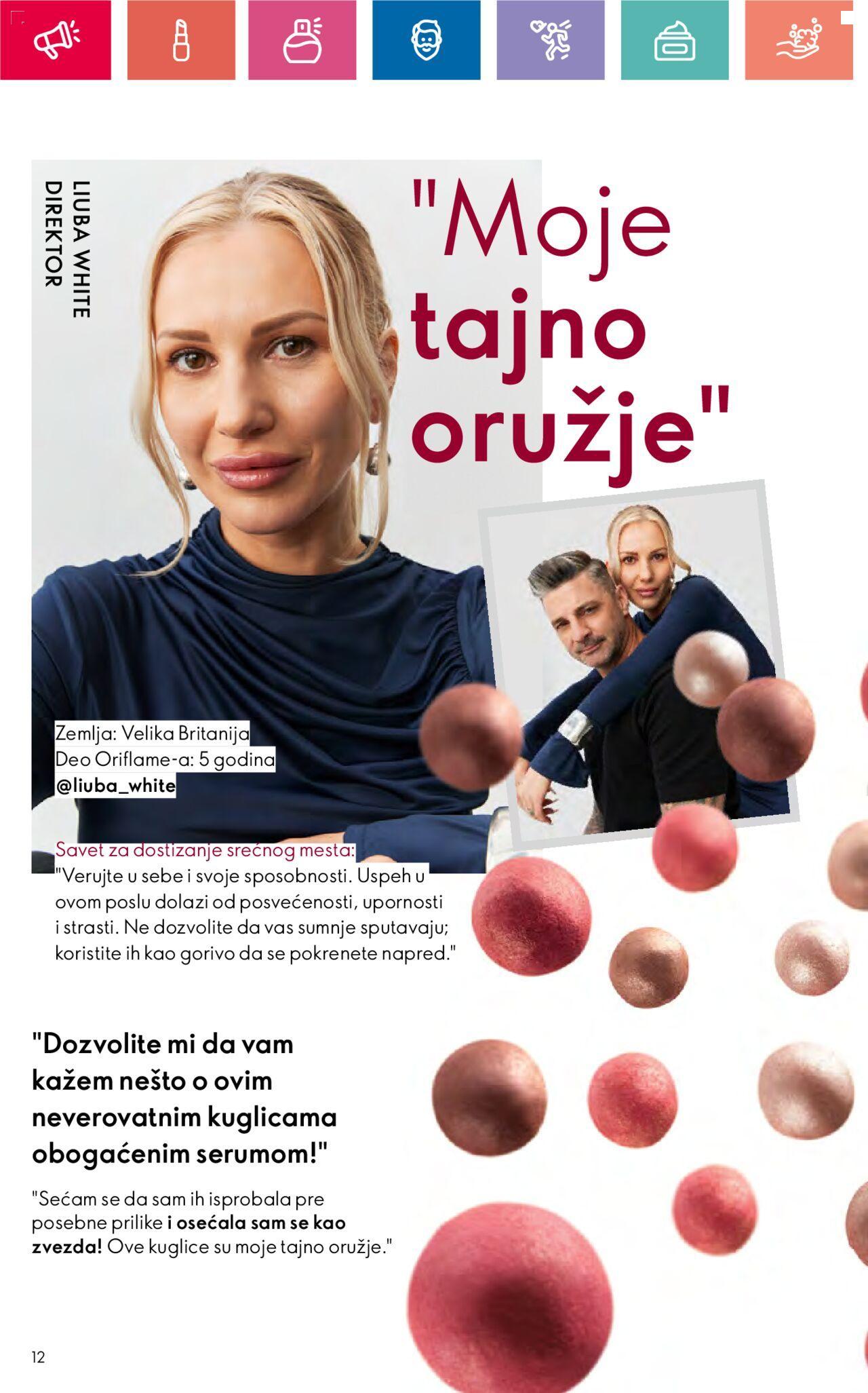 oriflame - Oriflame katalog - najnovije akcije 03.10.2024 - 23.10.2024 - page: 12