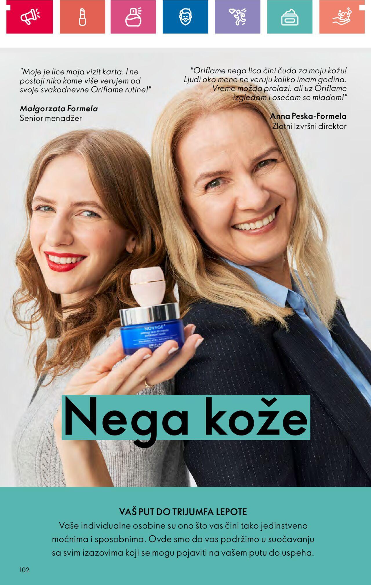 oriflame - Oriflame katalog - najnovije akcije 03.10.2024 - 23.10.2024 - page: 102