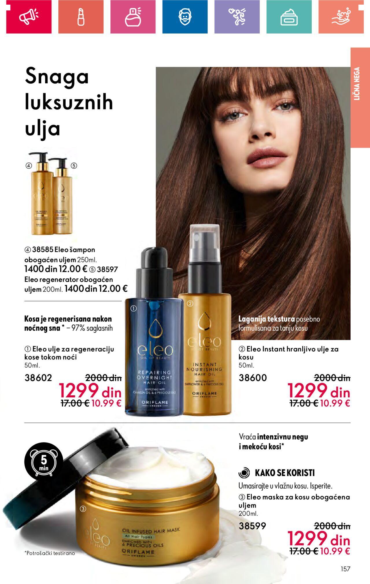 oriflame - Oriflame katalog - najnovije akcije 03.10.2024 - 23.10.2024 - page: 157