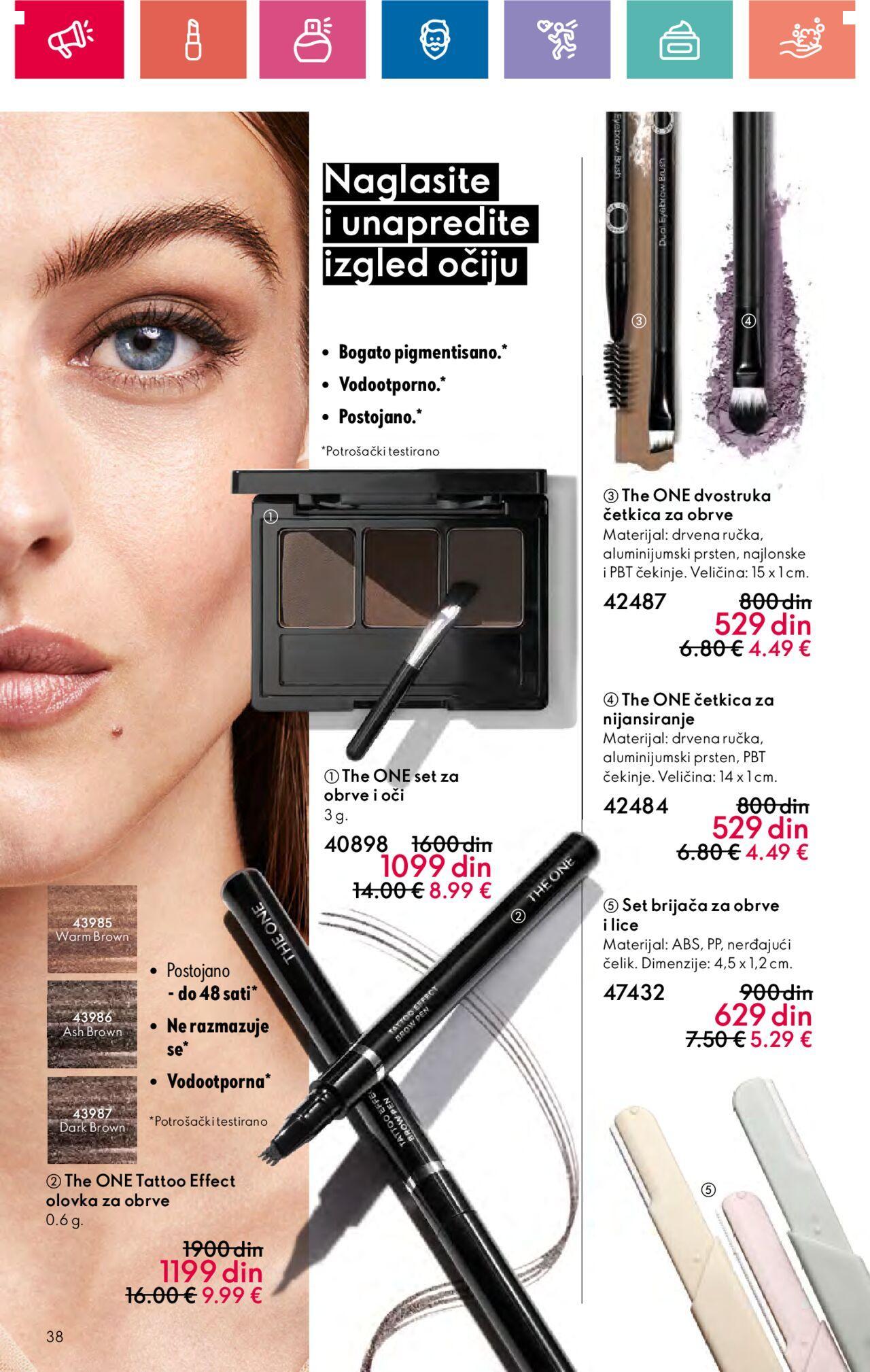 oriflame - Oriflame katalog - najnovije akcije 03.10.2024 - 23.10.2024 - page: 38