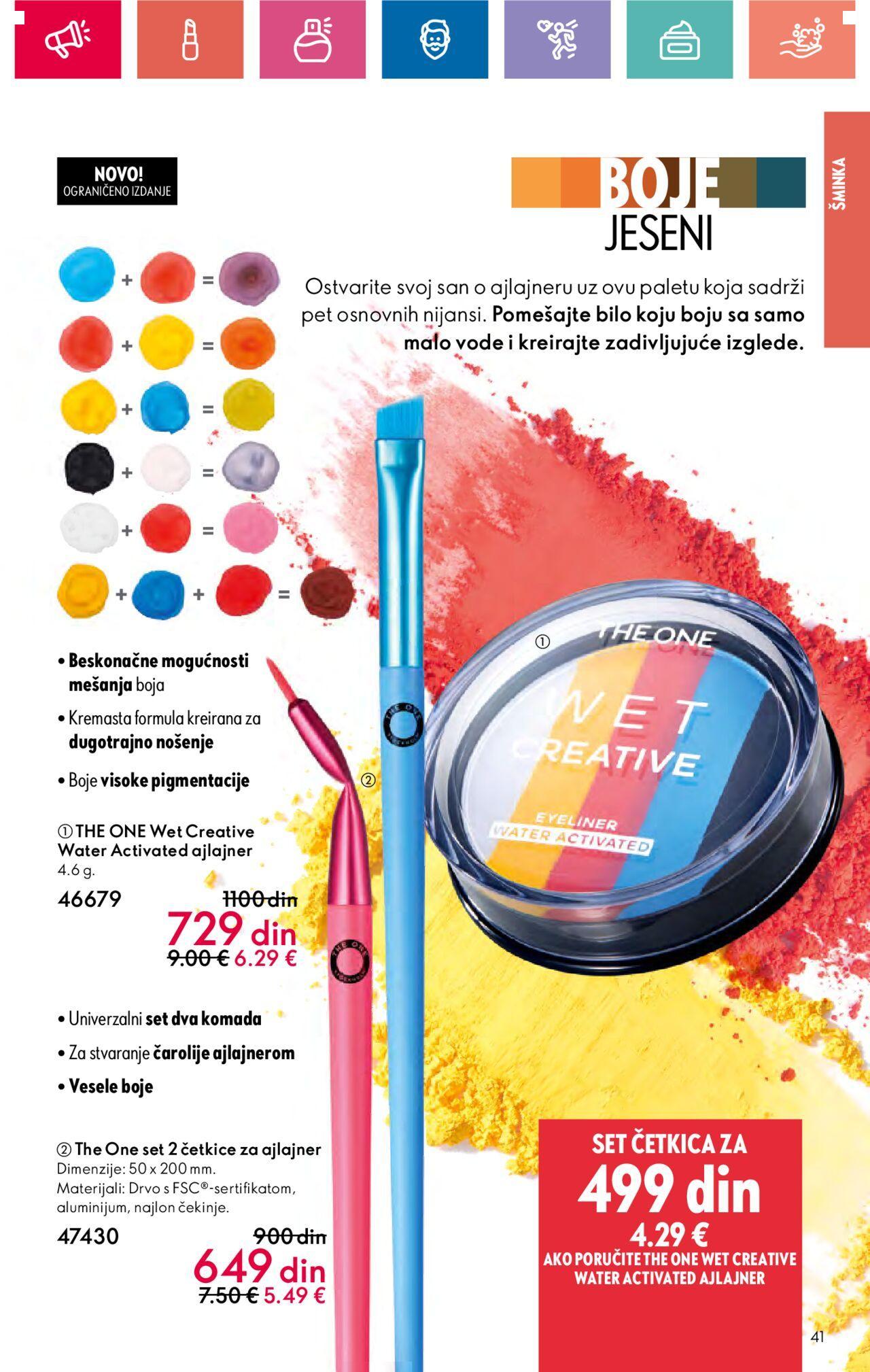 oriflame - Oriflame katalog - najnovije akcije 03.10.2024 - 23.10.2024 - page: 41