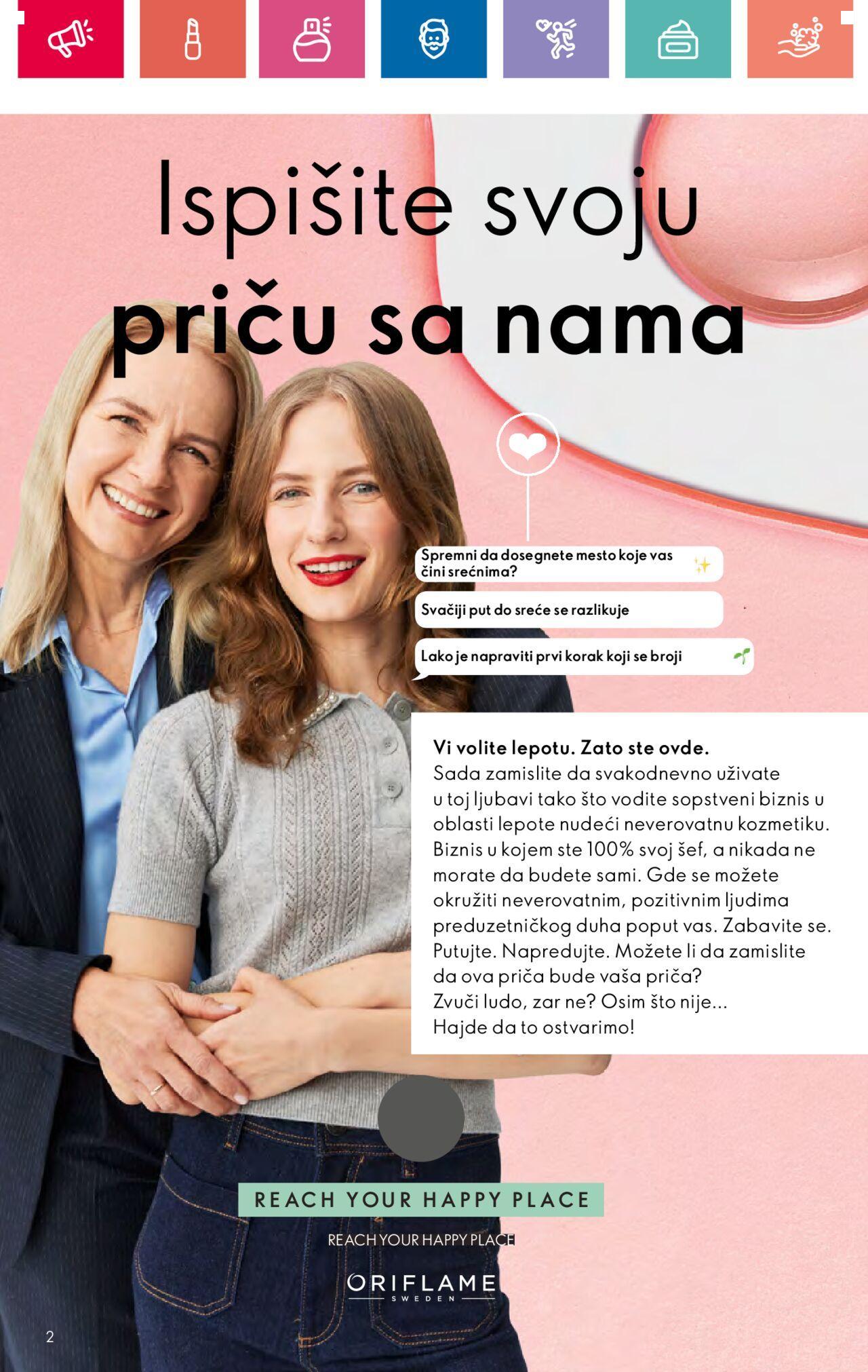 oriflame - Oriflame katalog - najnovije akcije 03.10.2024 - 23.10.2024 - page: 2