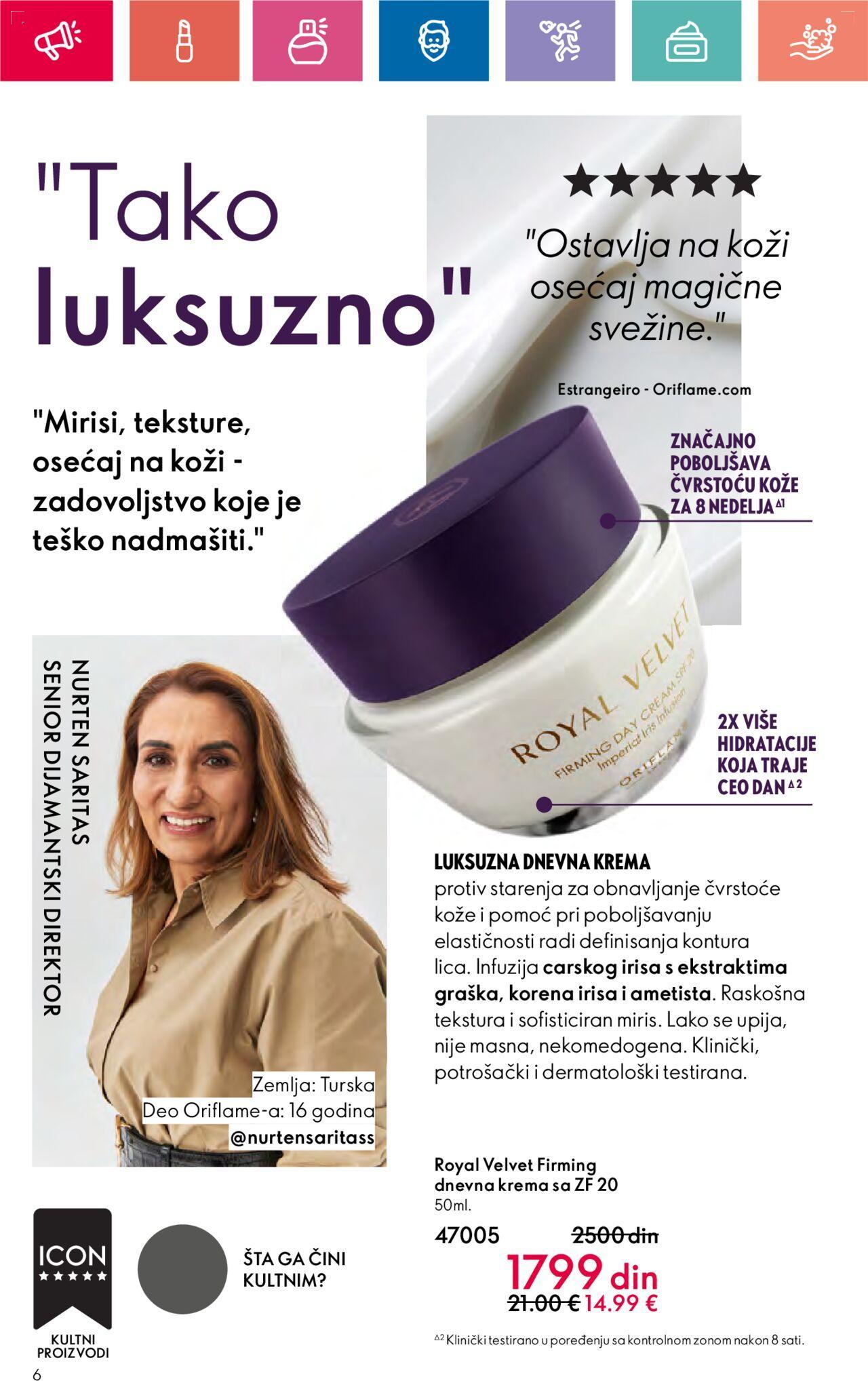 oriflame - Oriflame katalog - najnovije akcije 03.10.2024 - 23.10.2024 - page: 6